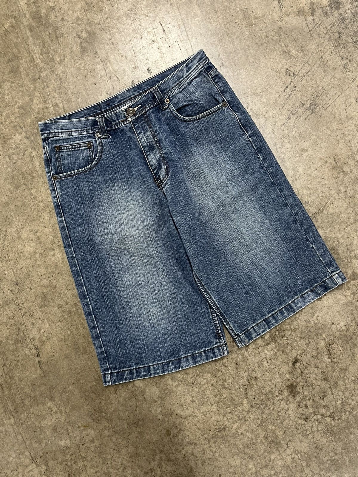Vintage Y2k baggy fit jorts skater streetwear hype hiphop Size US 34 / EU 50 - 7 Thumbnail