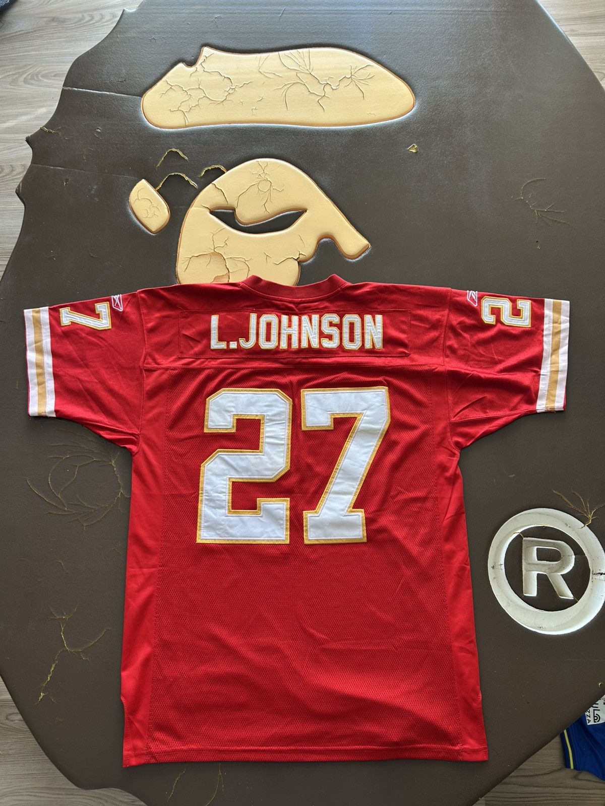 NFL Kansas City Chiefs Vintage Reebok Football Jersey L Johnson Size US L / EU 52-54 / 3 - 2 Thumbnail