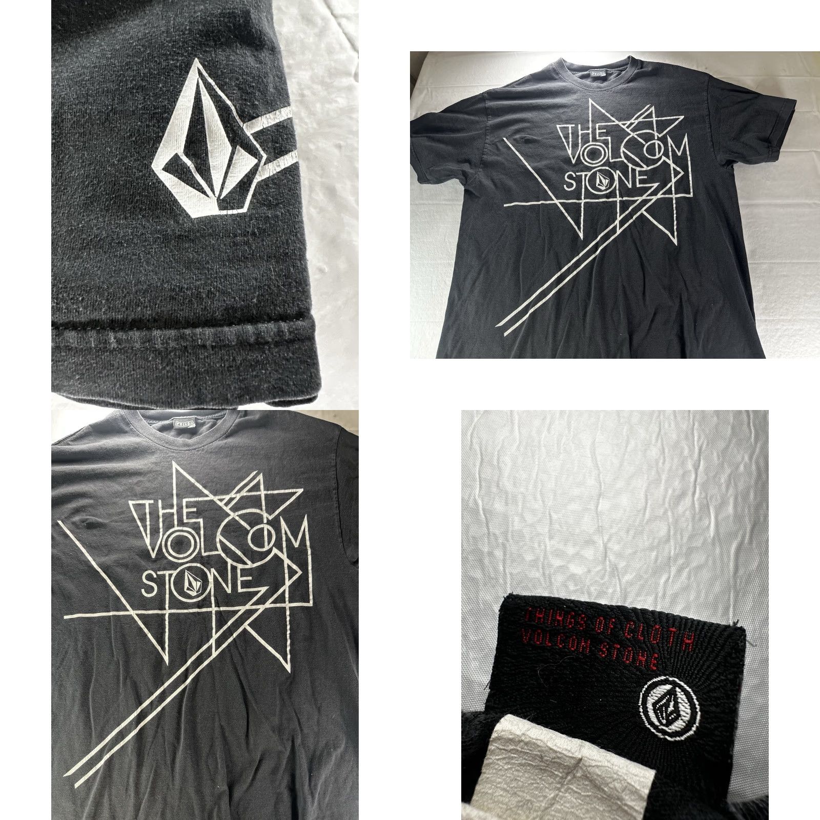 Volcom VTG Volcom Shirt Mens XL Black Graphic Skate Punk Tee Size US XL / EU 56 / 4 - 9 Thumbnail