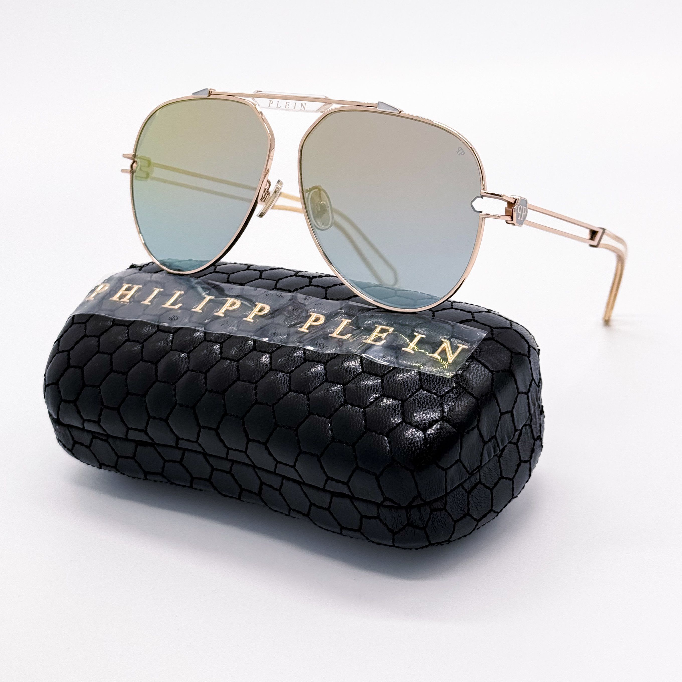 Philipp Plein NEW PHILIPP PLEIN SEVENTIES SPP048M 033M SUNGLASSES Size ONE SIZE - 1 Thumbnail