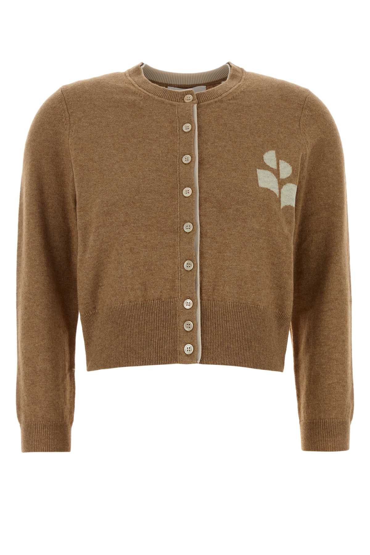 Isabel Marant Etoile Biscuit Cotton Blend Lona Cardigan Size M / US 6-8 / IT 42-44 - 1 Thumbnail