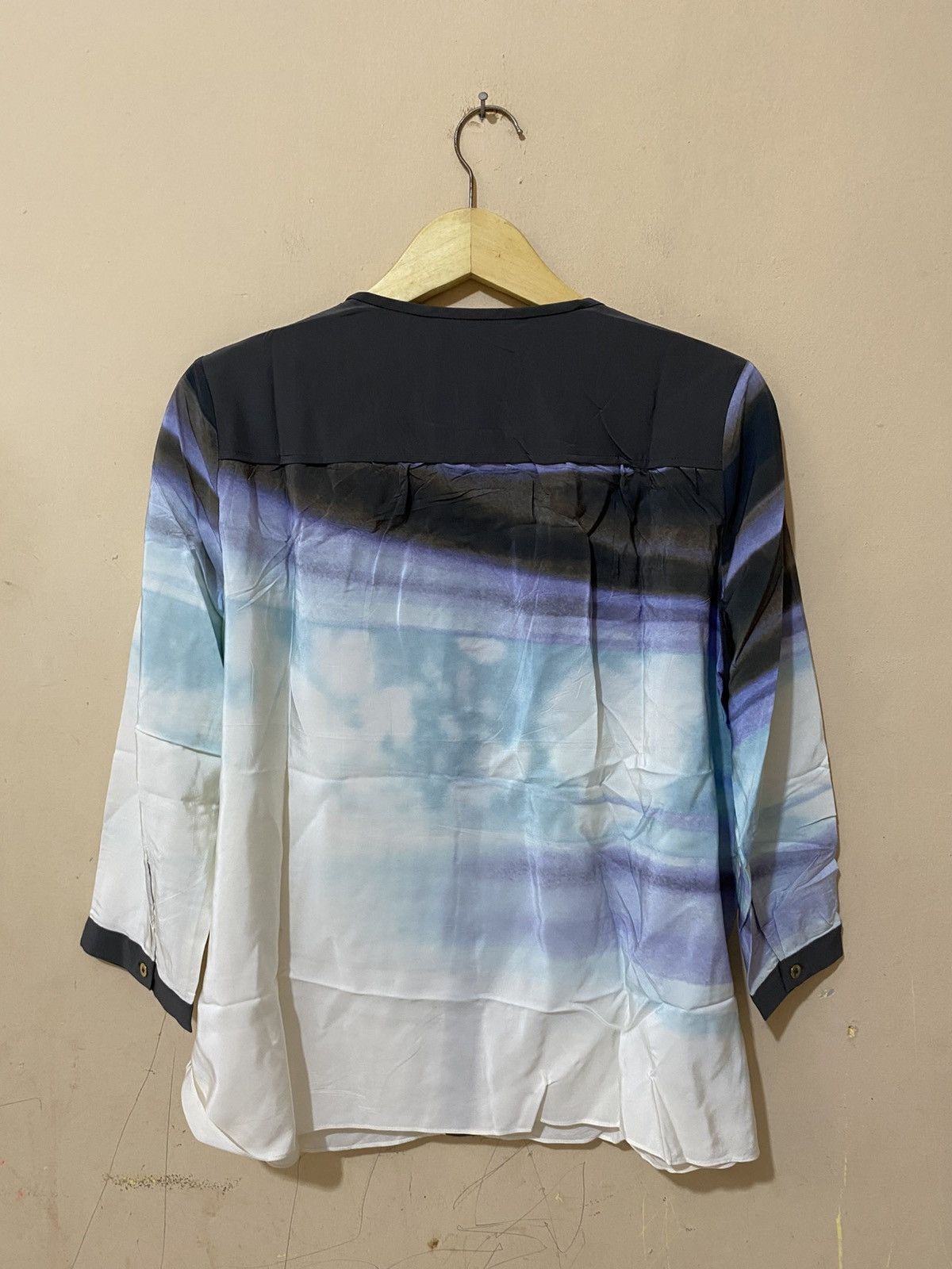 Diane von Furstenberg Diane von Furstenberg Rainbow Blouse Silk Size M / US 6-8 / IT 42-44 - 10 Thumbnail