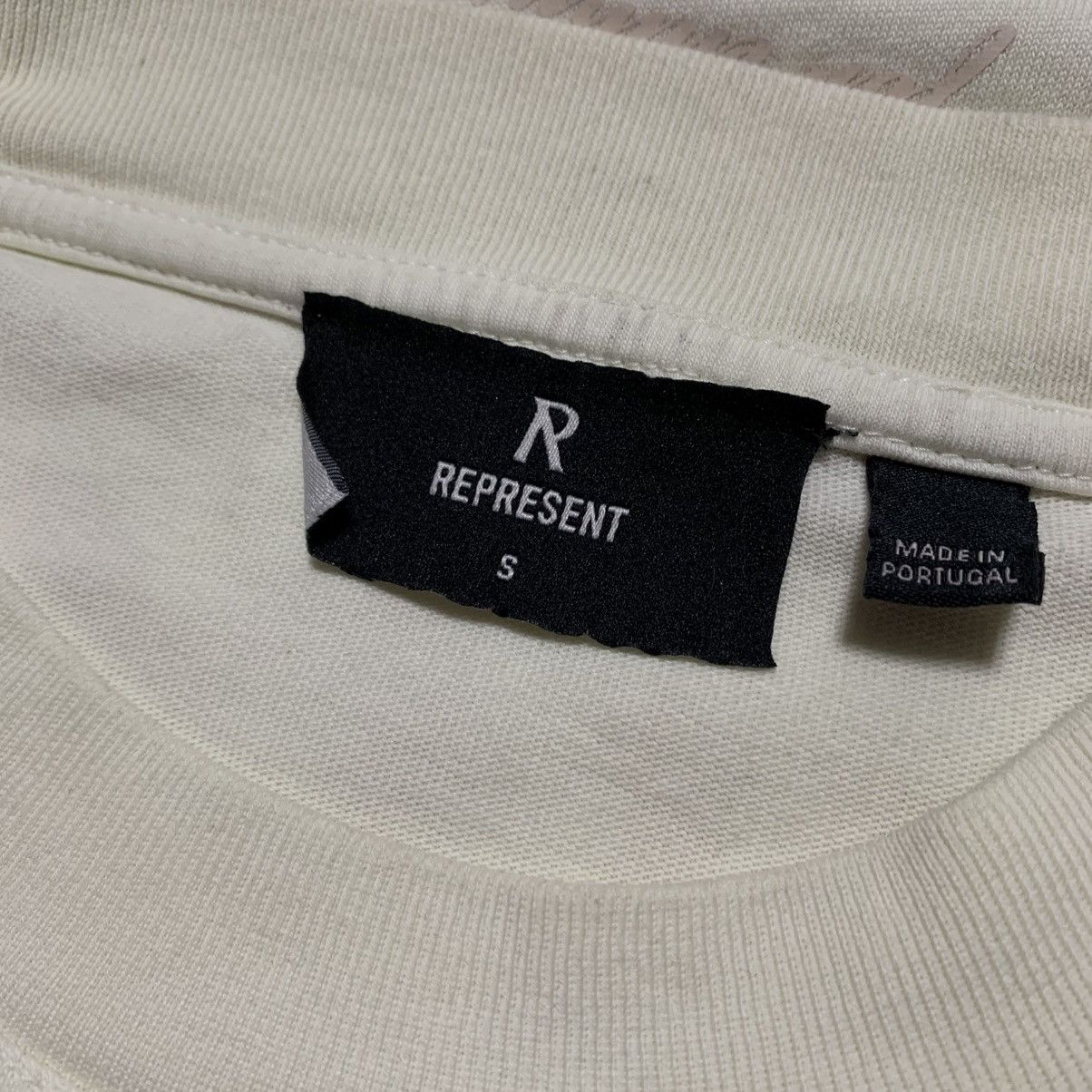 Represent Clo. Represent Small Owners Club Buttercream White Tee Size US S / EU 44-46 / 1 - 4 Thumbnail