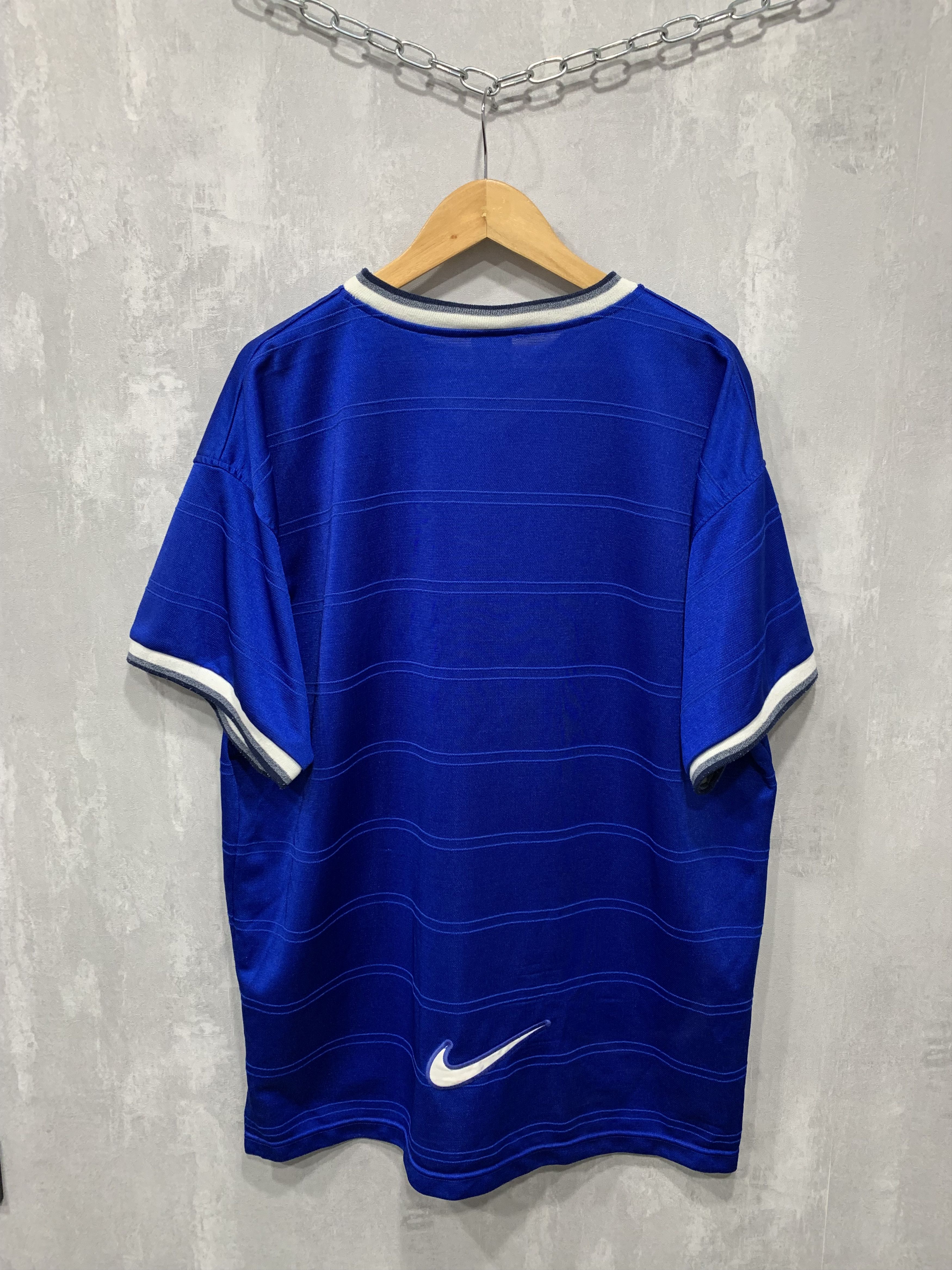 Nike × Vintage Vintage Nike Rangers Jersey T Shirt Tee Blockcore Y2K 90s Size US XXL / EU 58 / 5 - 8 Thumbnail