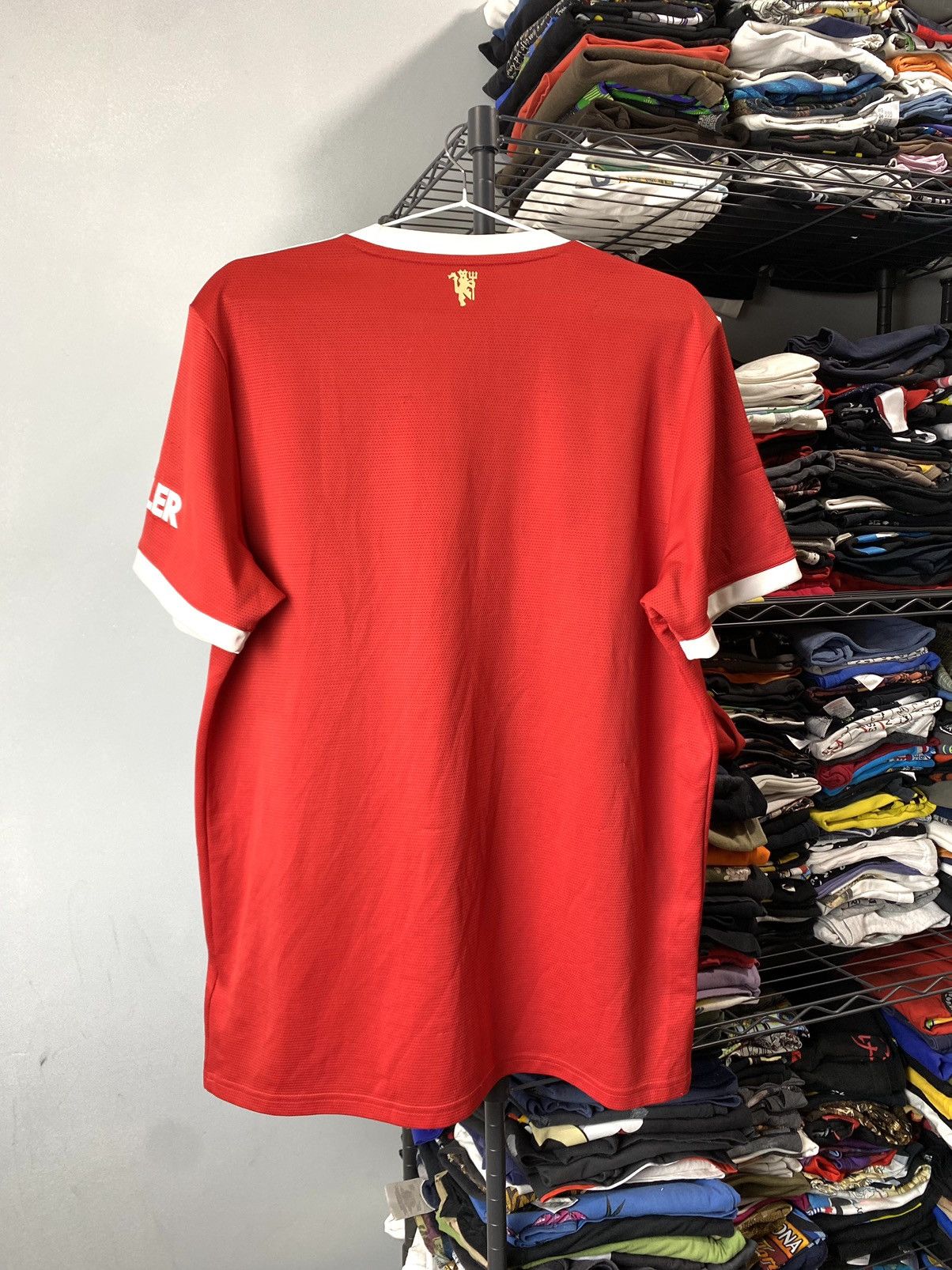 Adidas Adidas Manchester United Soccer Jersey T Shirt Size US L / EU 52-54 / 3 - 2 Thumbnail