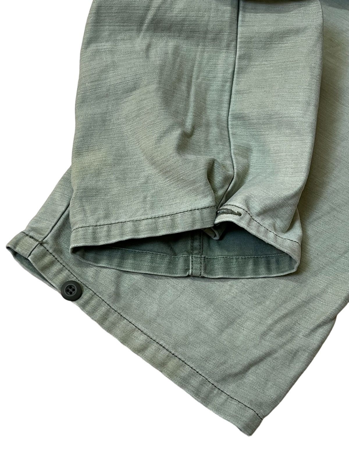 Toyo Enterprises VINTAGE GUNG HO USA MILITARY FATIGUE BAKER FADED PANTS Size US 35 - 11 Thumbnail