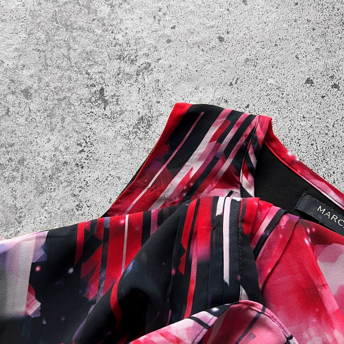 Designer × Guess Guess by Marciano Womens Sleeveless Blouse Top Printed Size S / US 4 / IT 40 - 9 Thumbnail