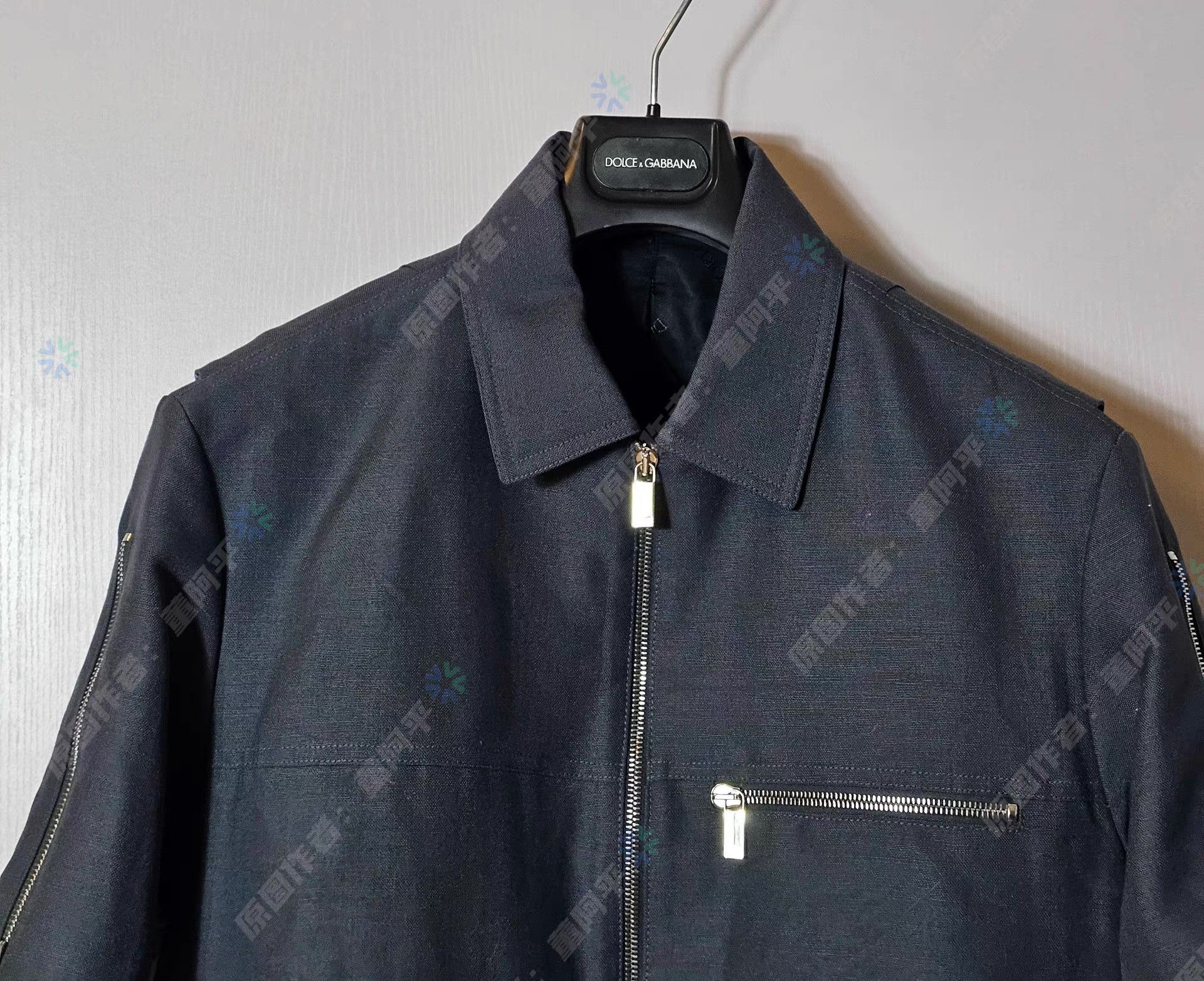 Dior Dior Gray Wool Short-Sleeve Jacket Q4 Size US M / EU 48-50 / 2 - 2 Thumbnail