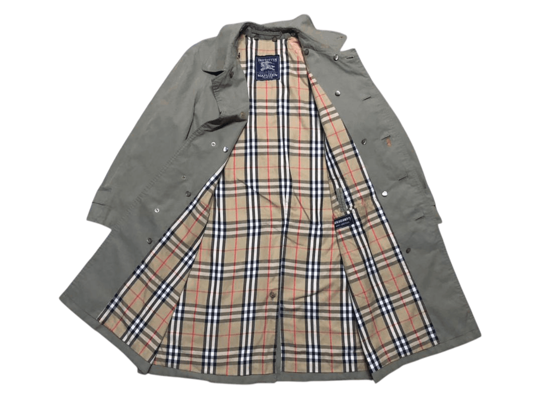 Burberry Vintage Burberrys Maruzen Trenchcoat Made In England Size US M / EU 48-50 / 2 - 1 Thumbnail