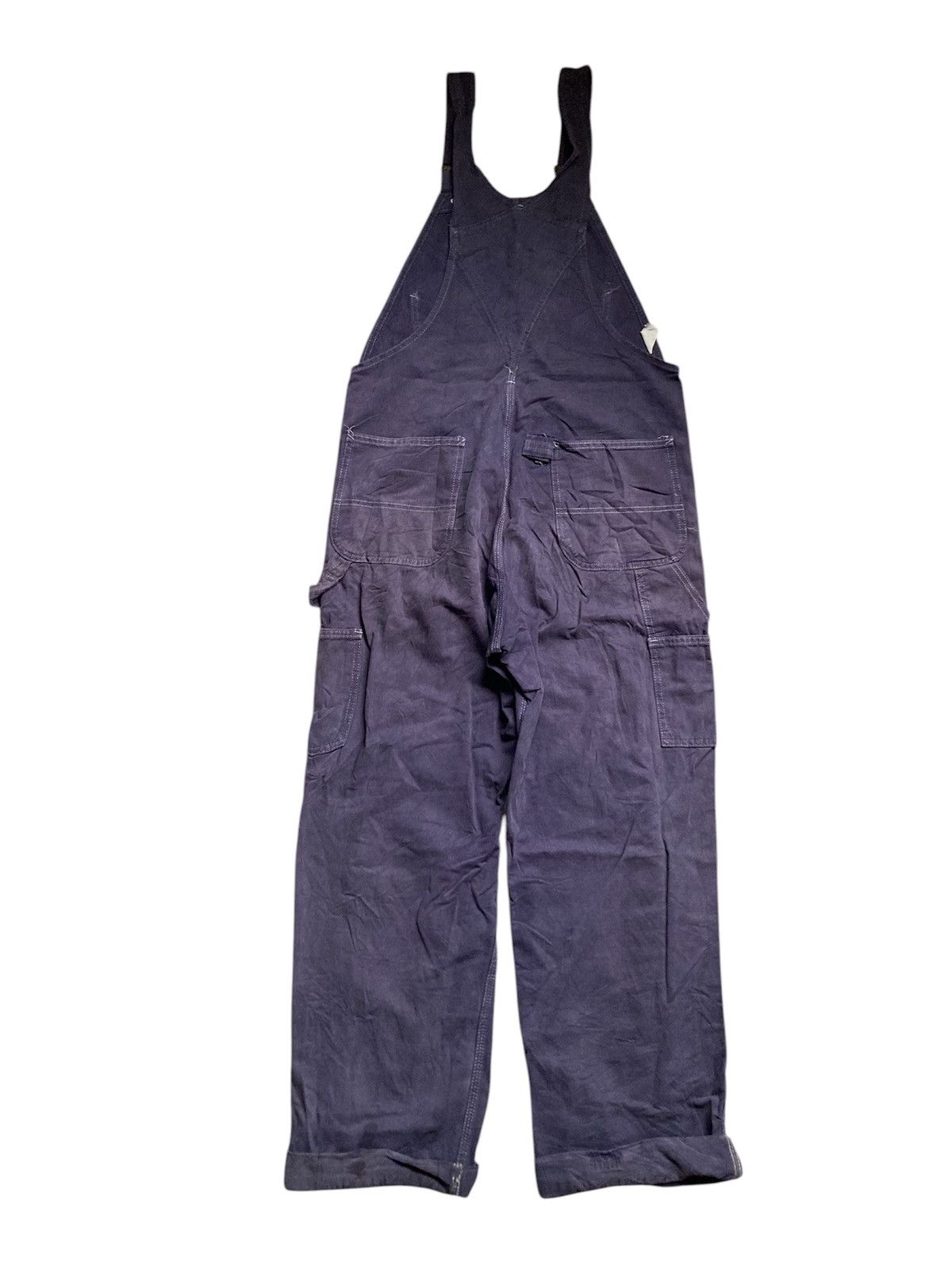 Carhartt × Vintage Vintage Distressed Carhatt Bib Overalls Dungaree Workwear Size US 36 / EU 52 - 5 Thumbnail