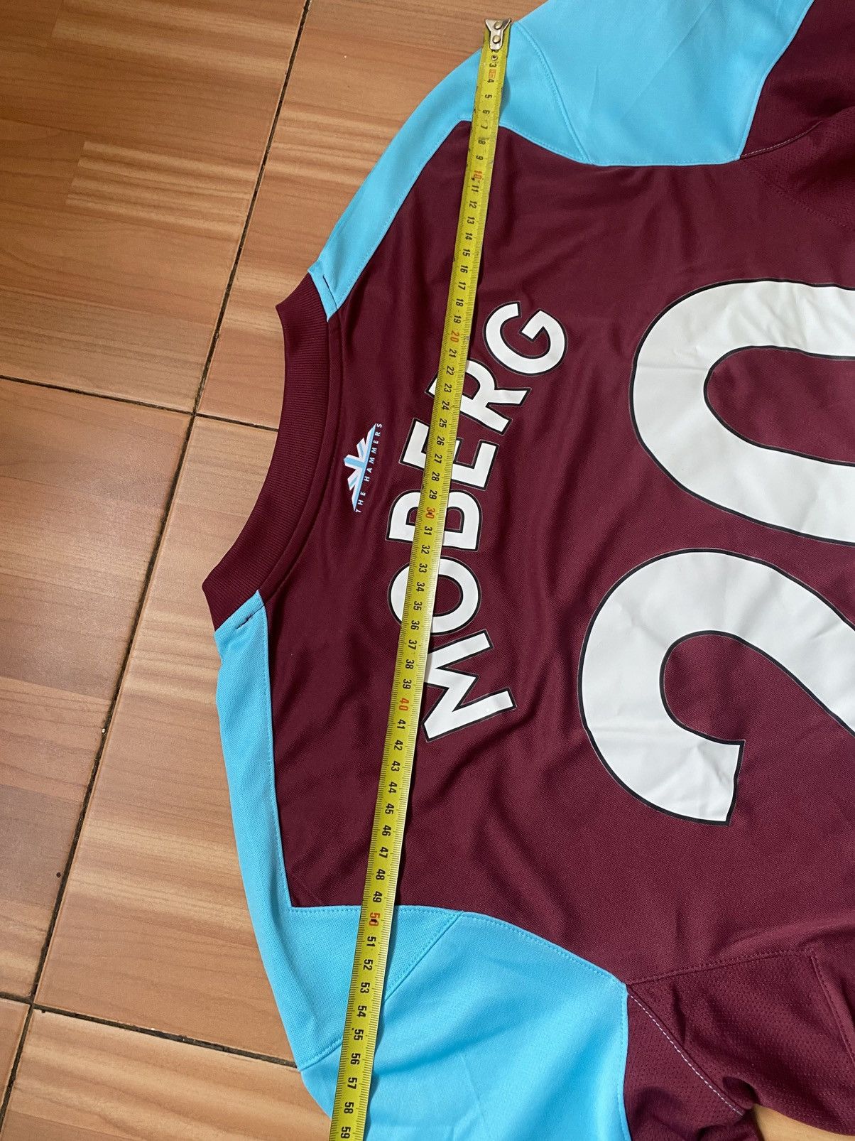 Umbro Umbro West Ham United L/S Home Football Shirt 2017/18 Size US L / EU 52-54 / 3 - 12 Thumbnail