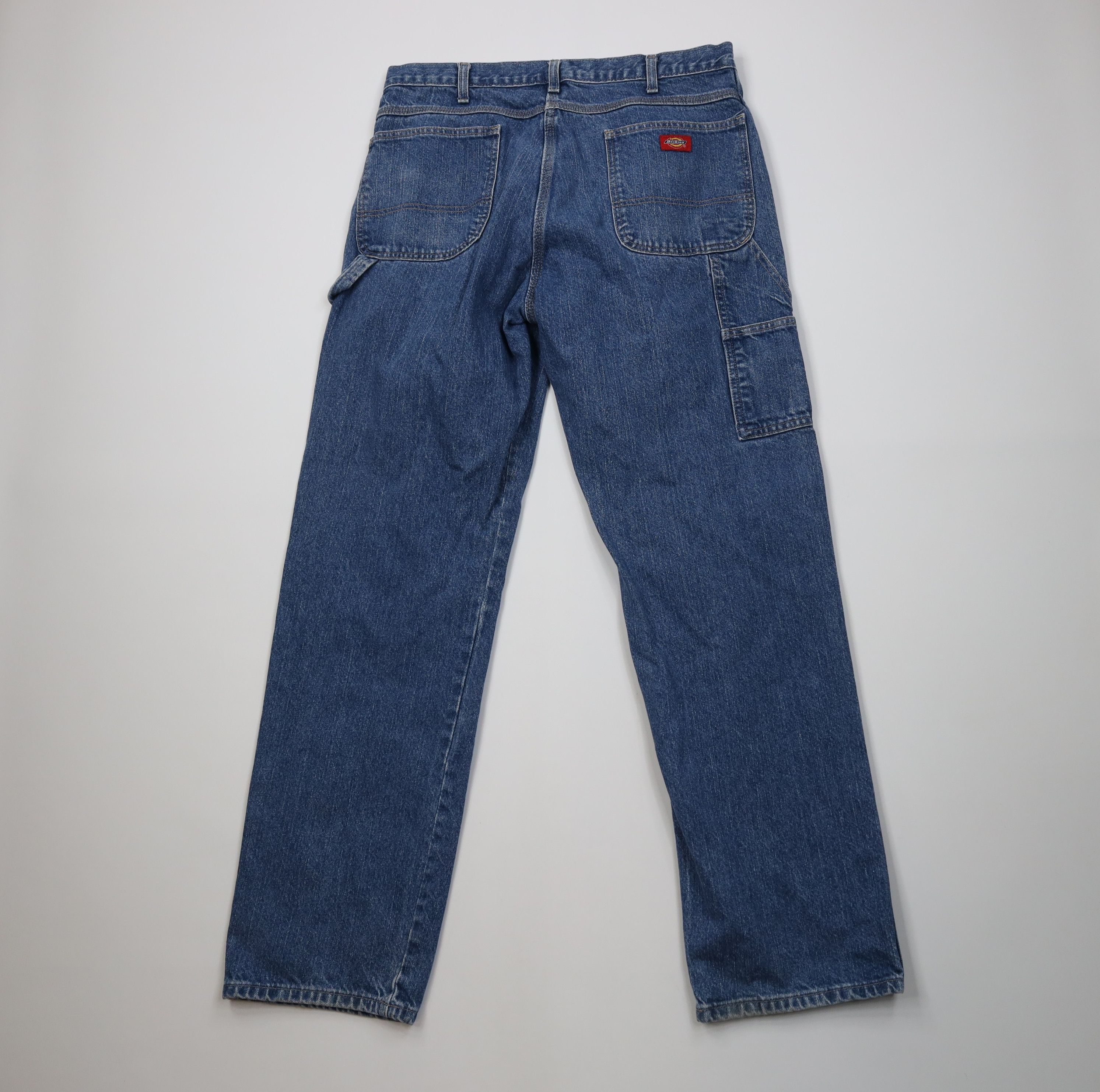 Dickies Vintage Y2K Dickies Wide Leg Dungaree Denim Jeans Workwear Size US 36 / EU 52 - 9 Thumbnail