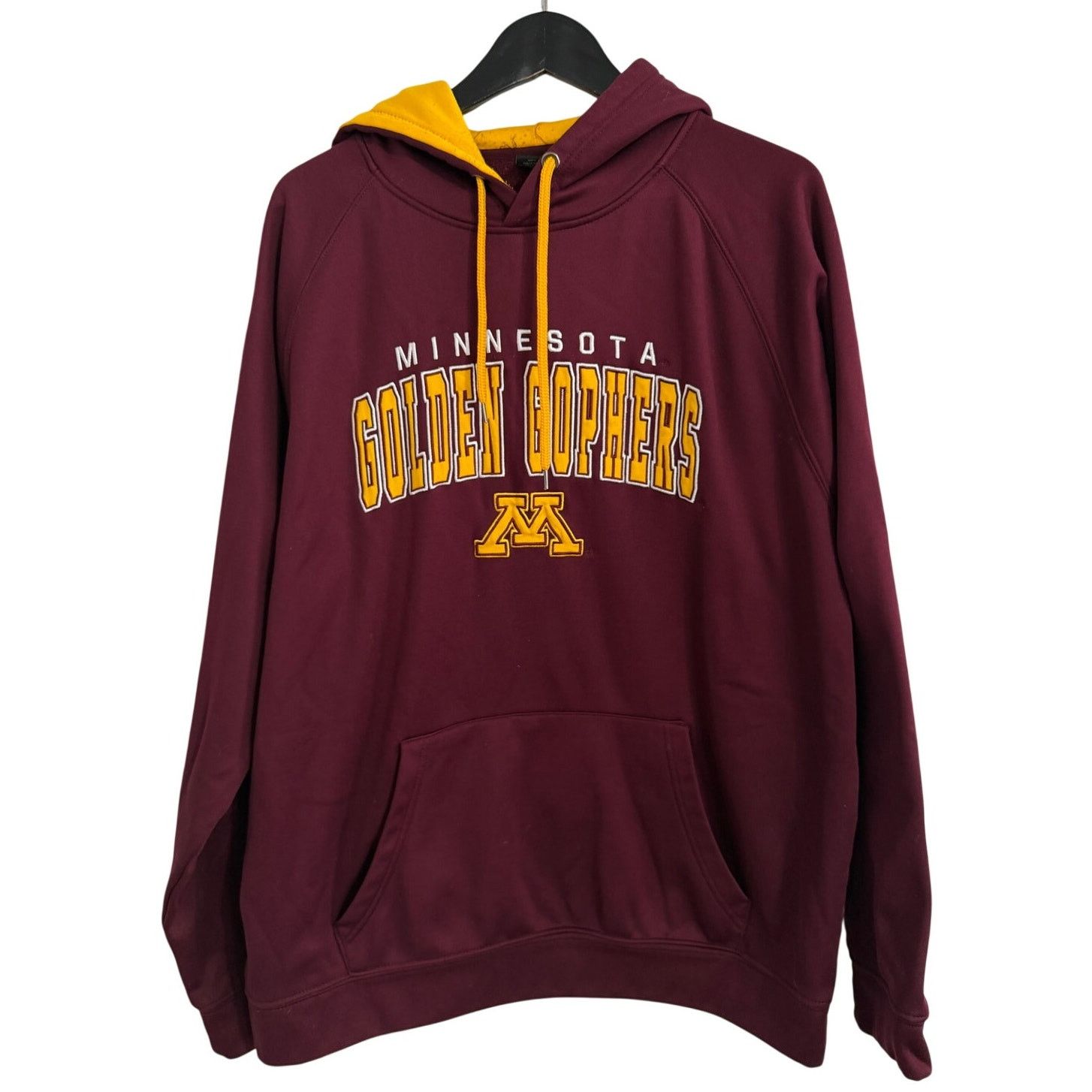 Colosseum Athletics University of Minnesota Gophers Stitched Hoodie Size XL Size US XL / EU 56 / 4 - 1 Thumbnail