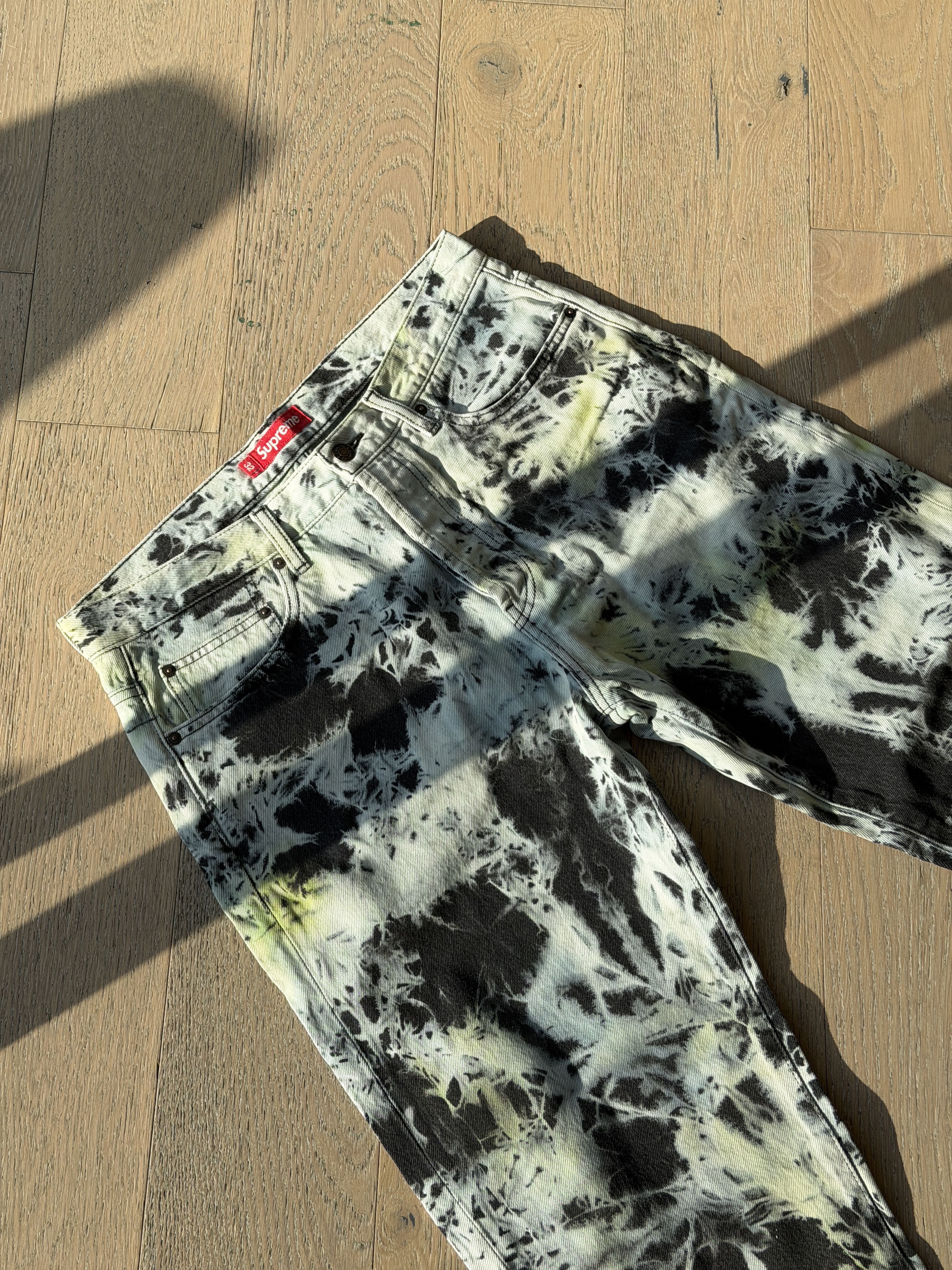 Supreme Supreme Tie Dye Regular Jeans Size US 32 / EU 48 - 4 Thumbnail