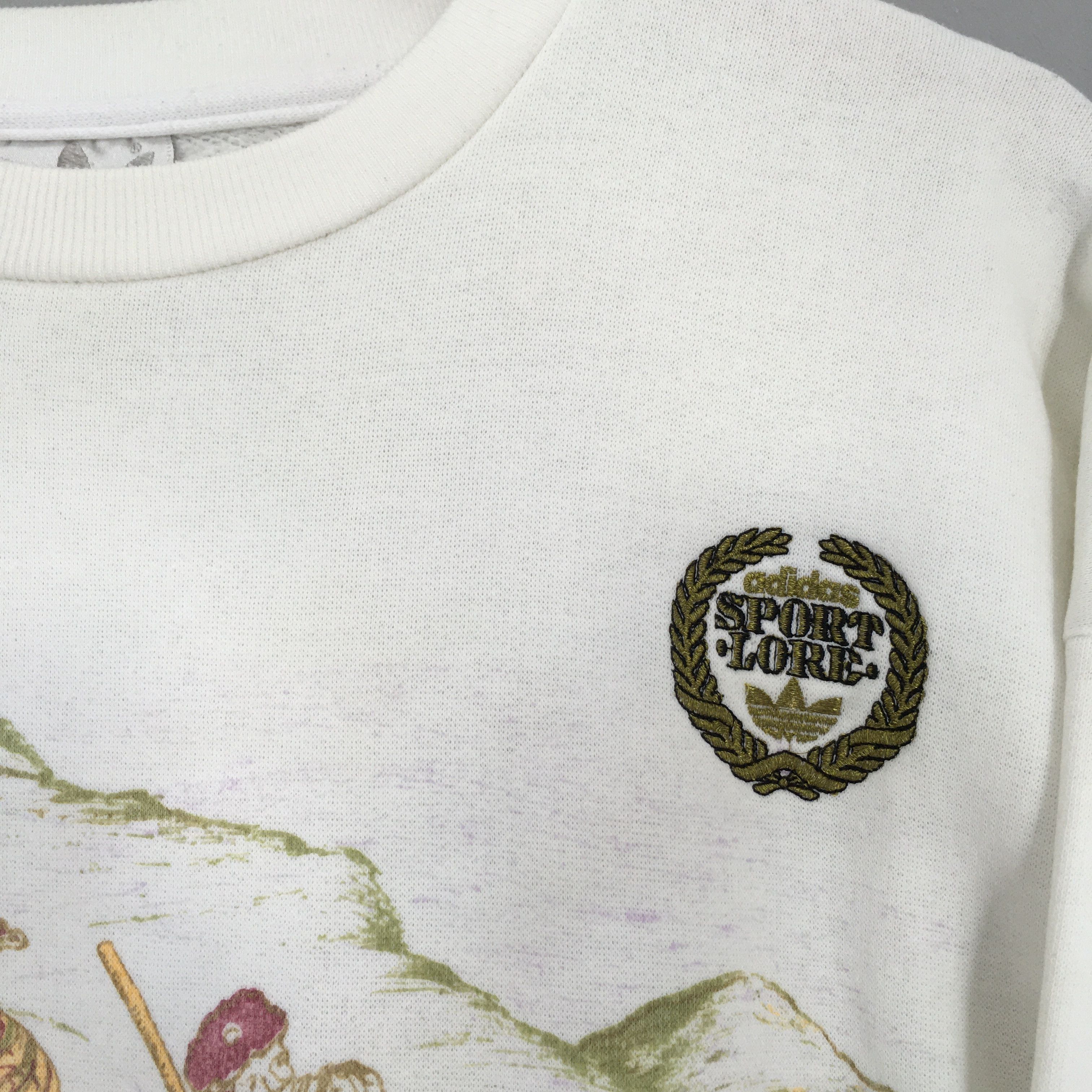 Adidas × Vintage Vintage 90s Adidas Sport Lore Golfer Sweatshirt Medium Size US M / EU 48-50 / 2 - 3 Thumbnail
