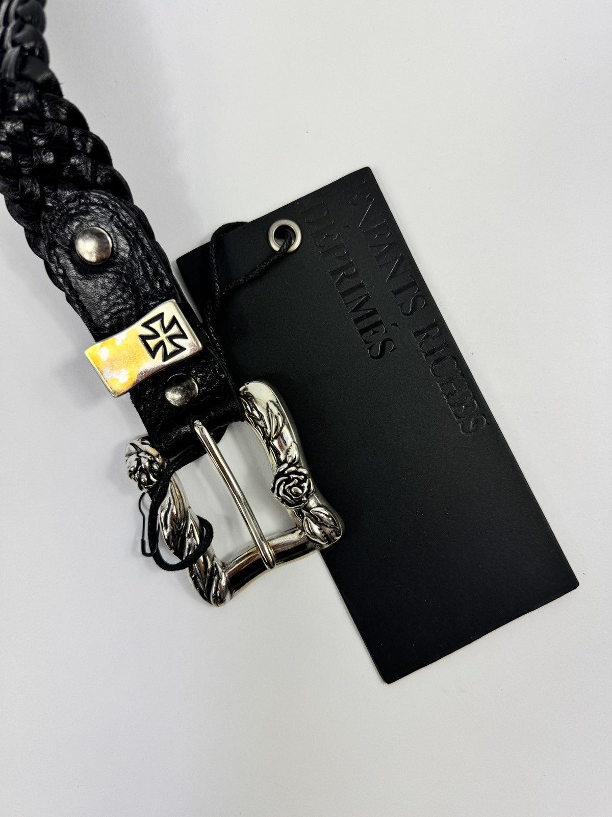 Enfants Riches Deprimes PORT OF SOULS BRAIDED LEATHER BELT SIZE90 Size 30 - 6 Thumbnail