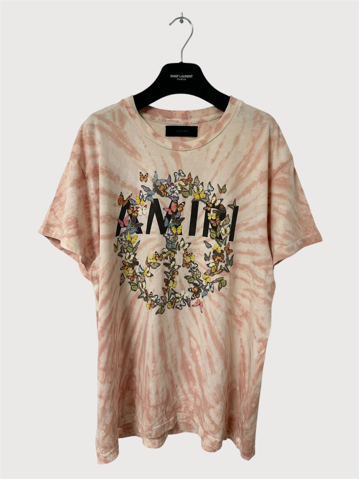 Amiri 2019 Butterfly Peace Logo Tee Size US M / EU 48-50 / 2 - 1 Thumbnail