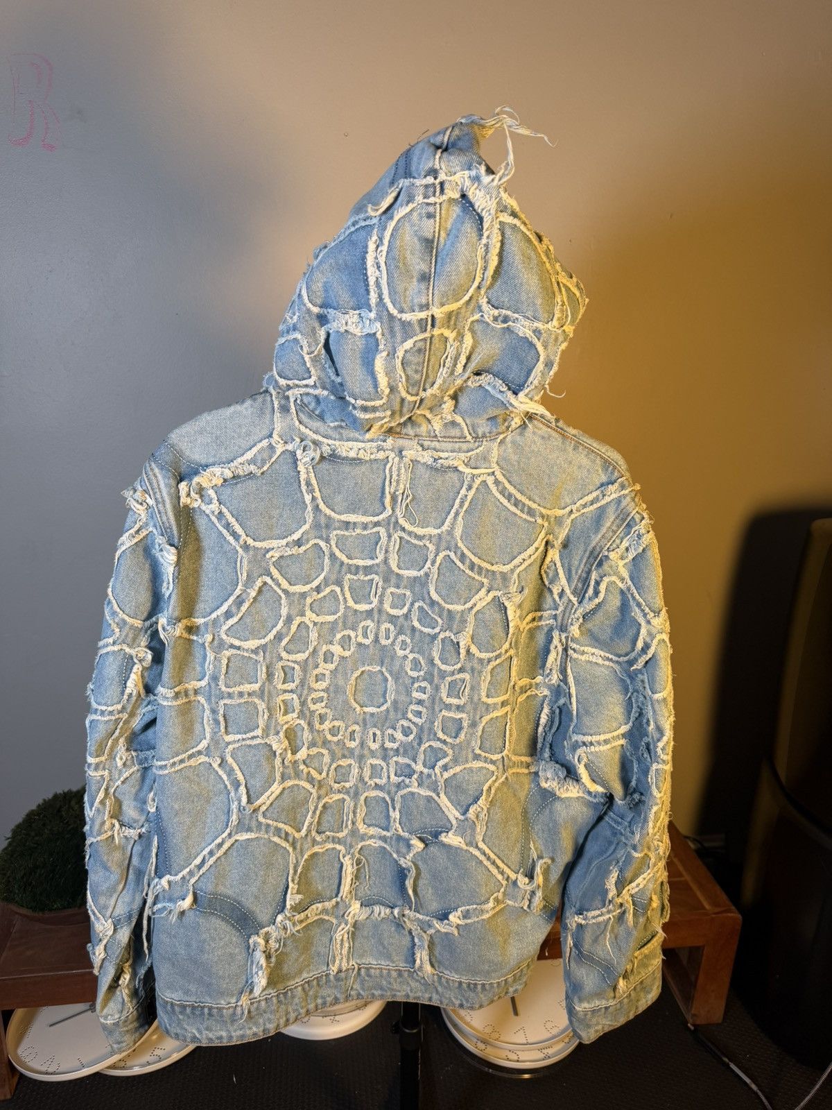 Revenge Revenge Spider Web Denim Jacket Size US S / EU 44-46 / 1 - 3 Thumbnail