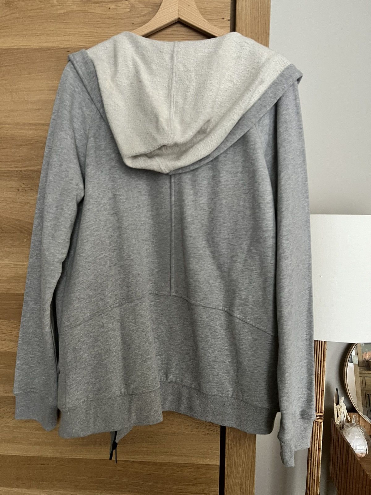 Alexander McQueen Alexander McQueen FW16 Grey Layered Hoodie Size US M / EU 48-50 / 2 - 2 Thumbnail