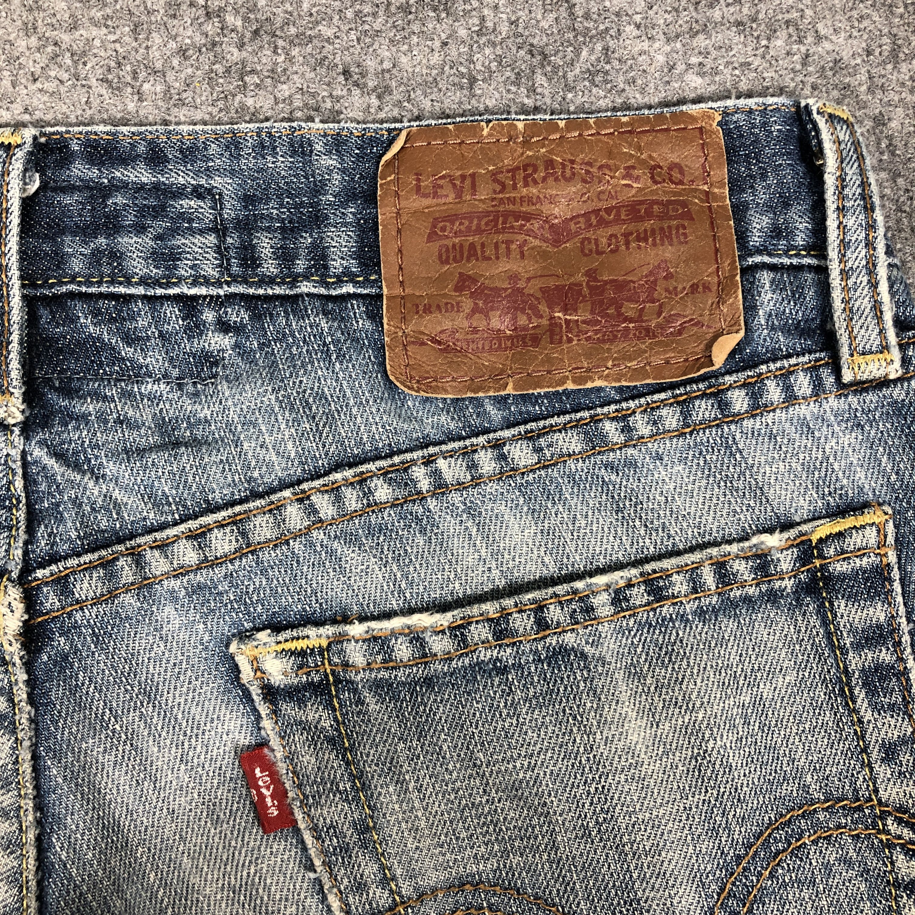 Levi's × Vintage Womens Vintage Levis 514 Jeans Slim Straight L893W Size 30" / US 8 / IT 44 - 8 Thumbnail
