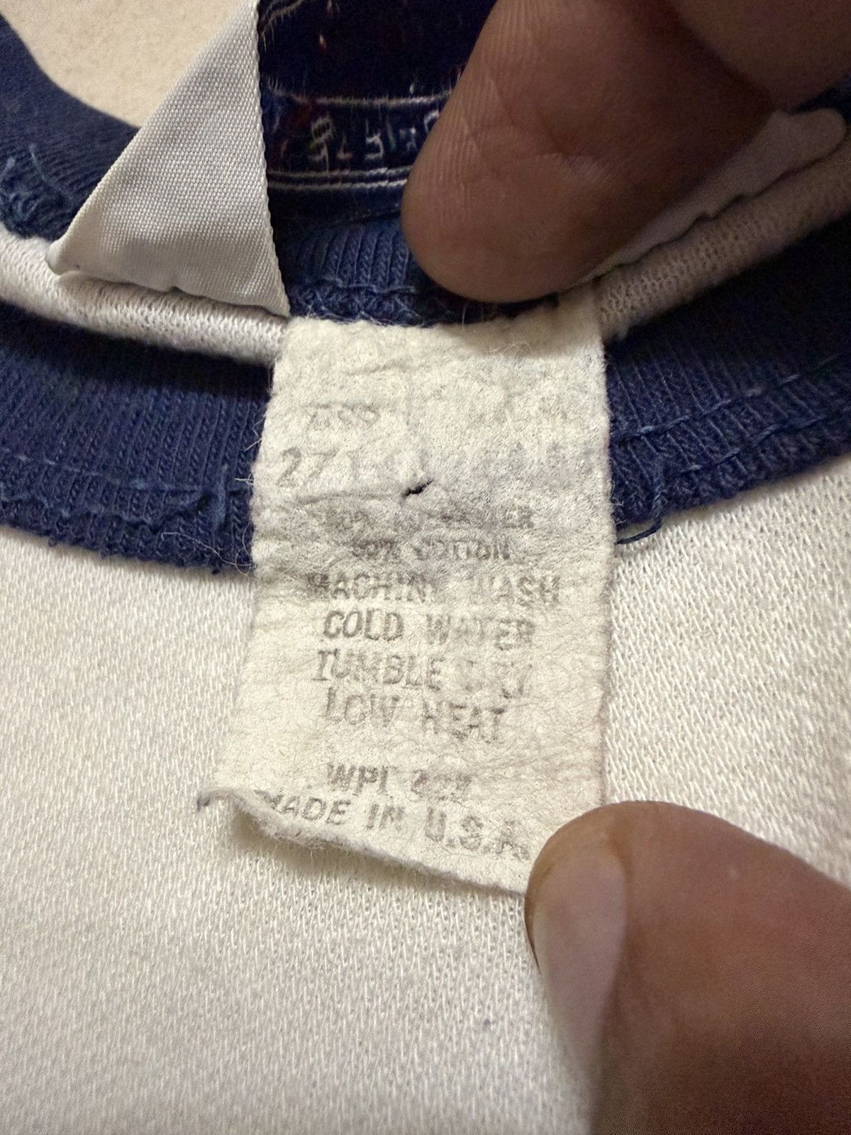 Levi's Vintage Clothing Rare Vintage 80s Levis USA Olympic Team Ringer Tshirt Size US XL / EU 56 / 4 - 4 Thumbnail