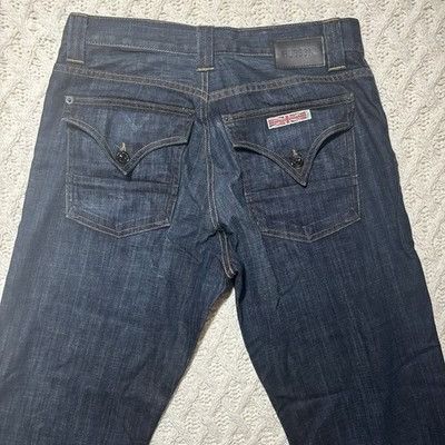Hudson HUDSON Los Angeles Jeans Blue Dark Wash Men’s Size W34x34 Cu Size US 34 / EU 50 - 4 Thumbnail