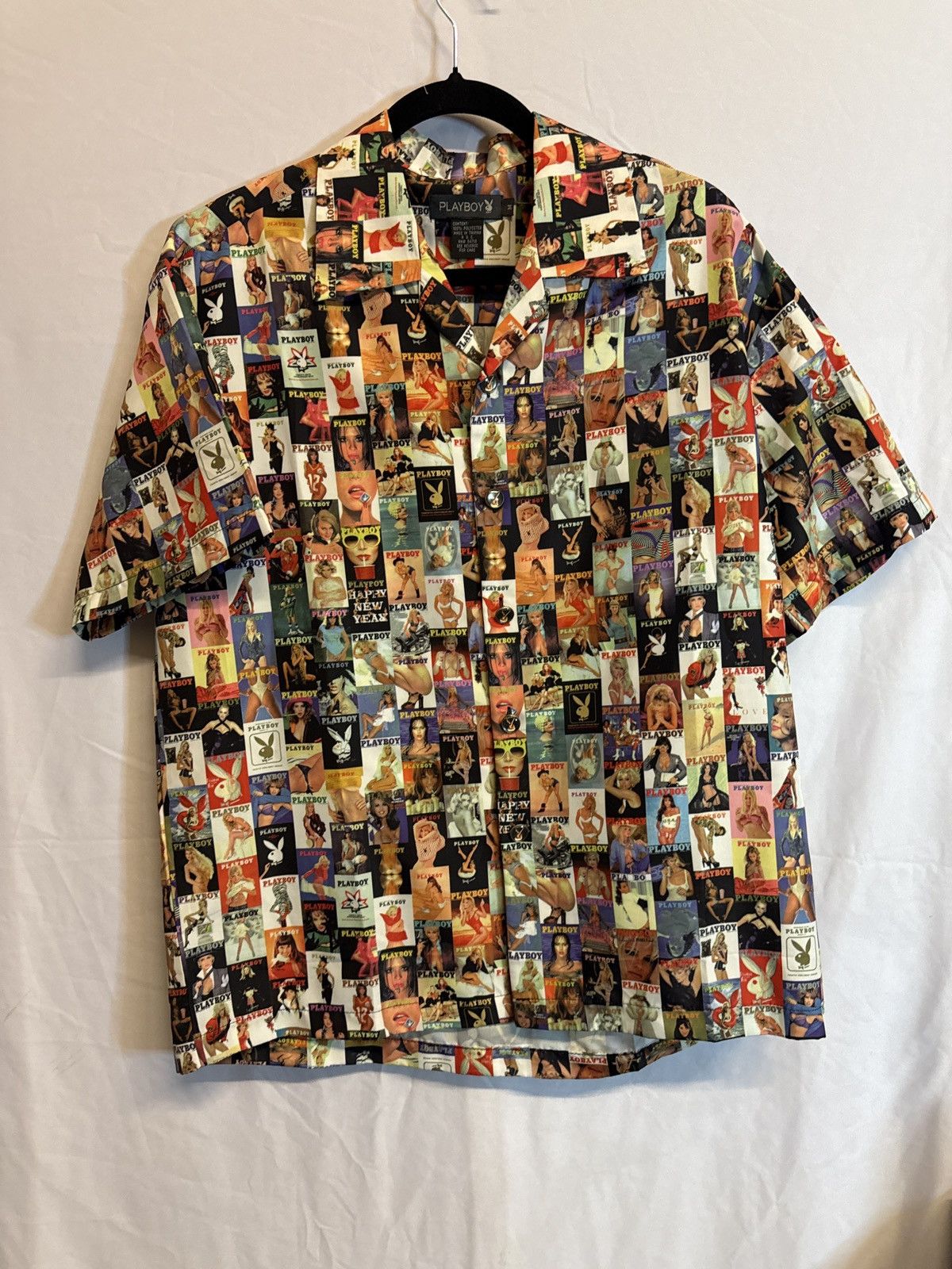 Playboy Vintage Playboy Magazine Print All Over Shirt Size US M / EU 48-50 / 2 - 1 Thumbnail