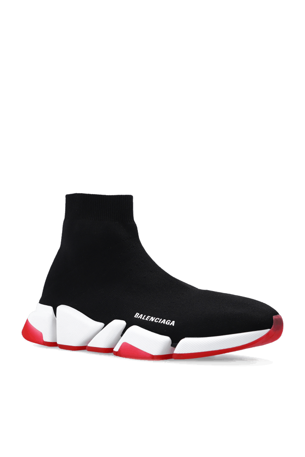 Balenciaga o1bcso1str1024 Speed 2.0 Recycled Knit Sneakers Multicolor Size US 14 / EU 47 - 4 Thumbnail