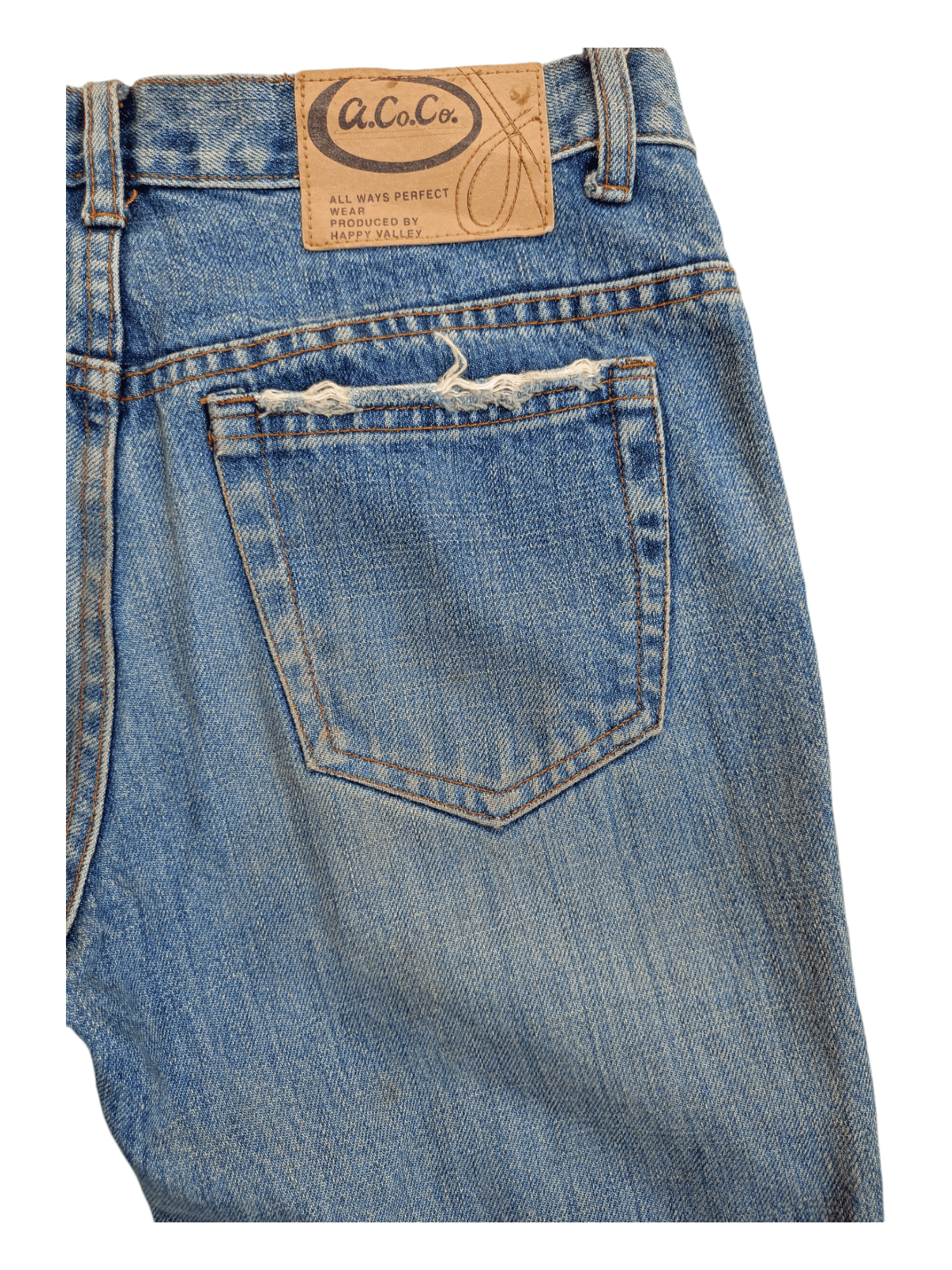 Japanese Brand × Vintage A.CO.CO Japanese Brand Distressed Vintage Streetwear Denim Size 29" - 21 Thumbnail
