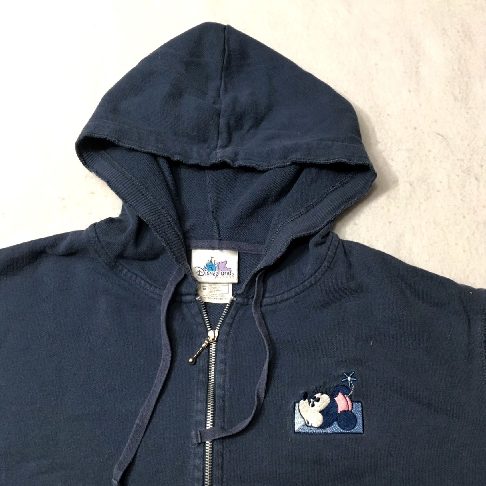 Disney Disney Minnie blue Full Zip Sweater Resort hooded Size M Women Urban Casual Modern Logo Knit Cotton Polyester Sweatshirt Jacket Size M / US 6-8 / IT 42-44 - 3 Thumbnail