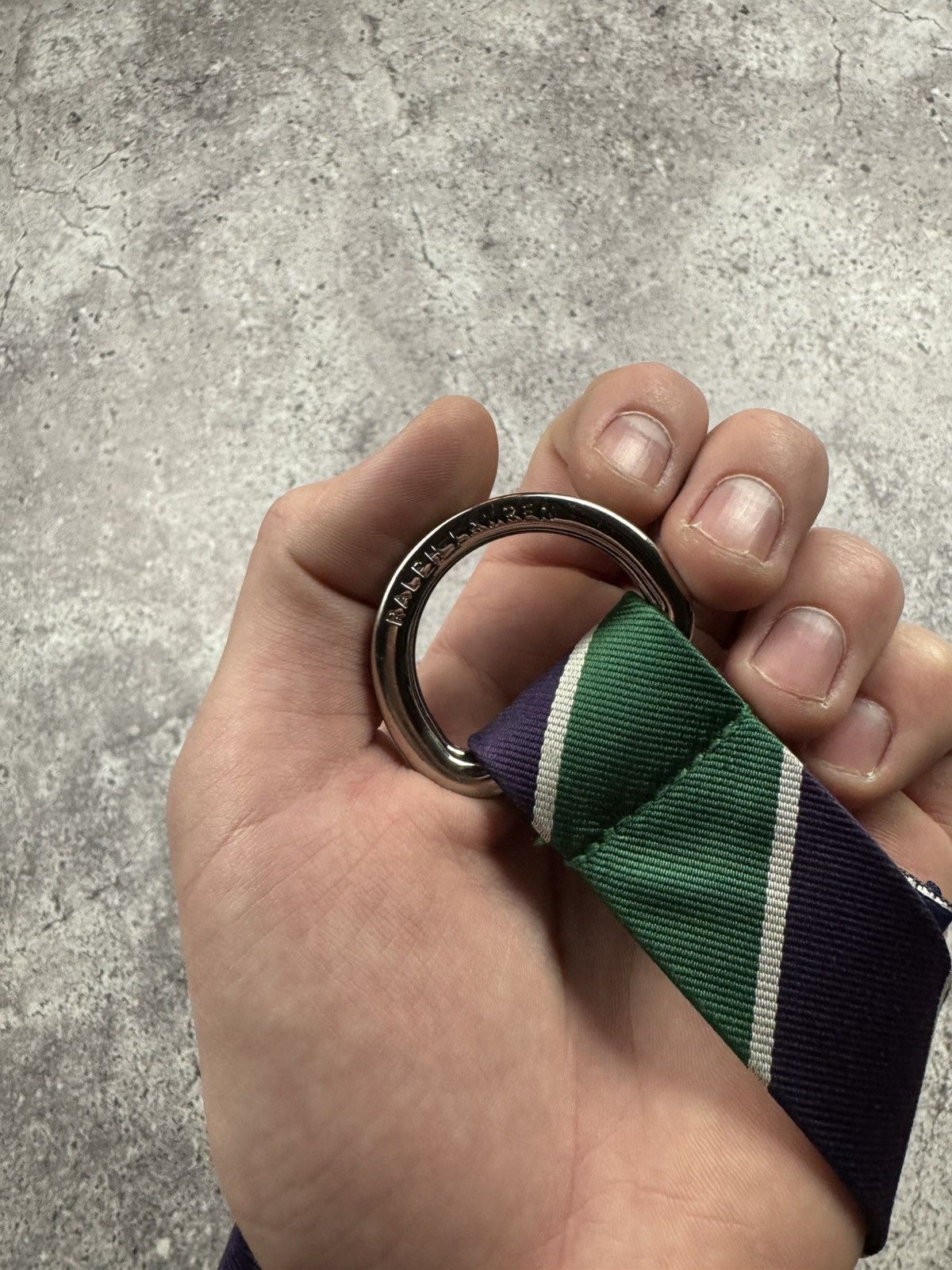 Polo Ralph Lauren Vintage Polo Ralph Lauren Striped Double D- Ring Belt Y2K Size ONE SIZE - 4 Thumbnail