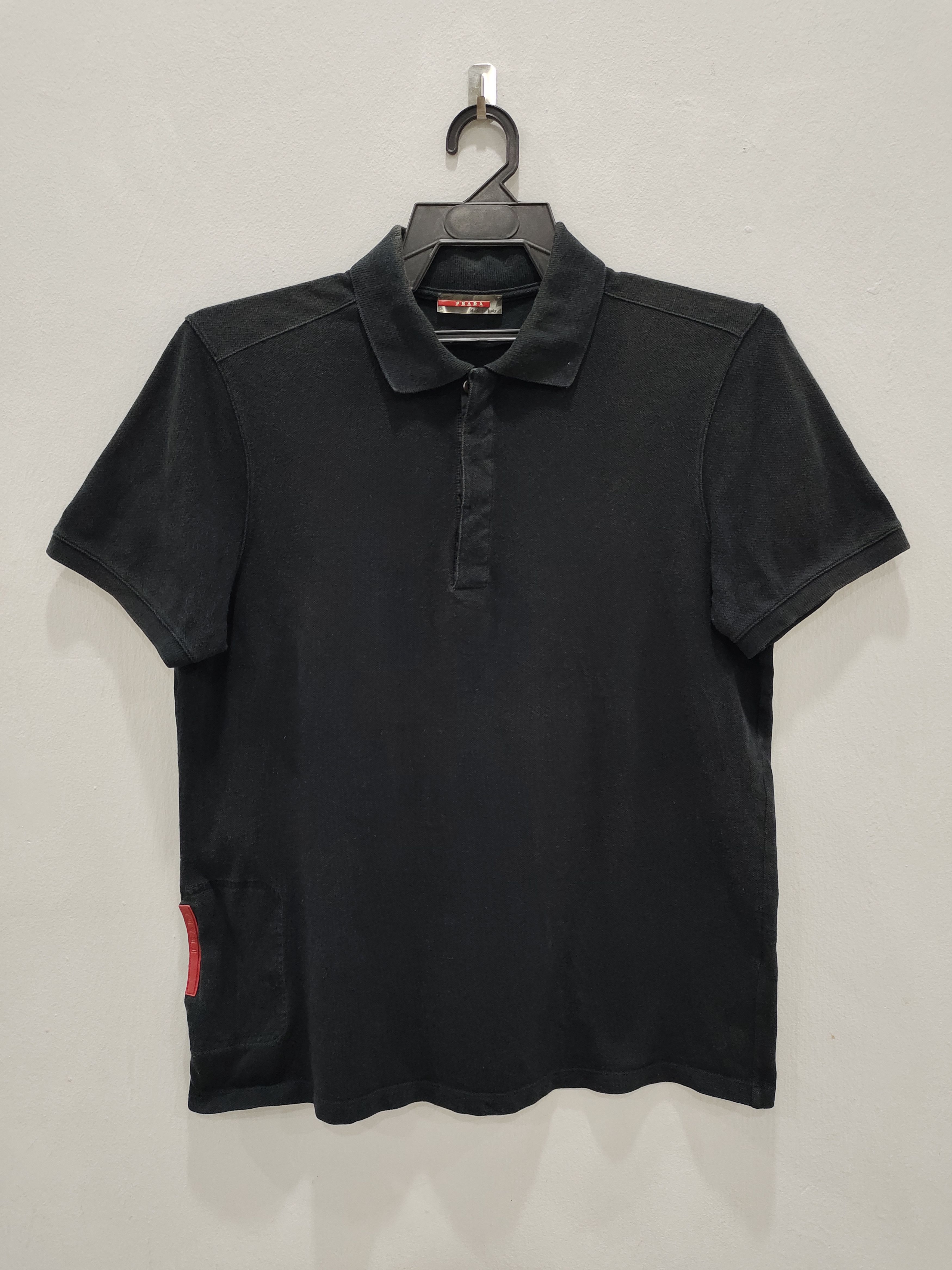 Prada Vintage PRADA Polo Tees Size M / US 6-8 / IT 42-44 - 1 Thumbnail
