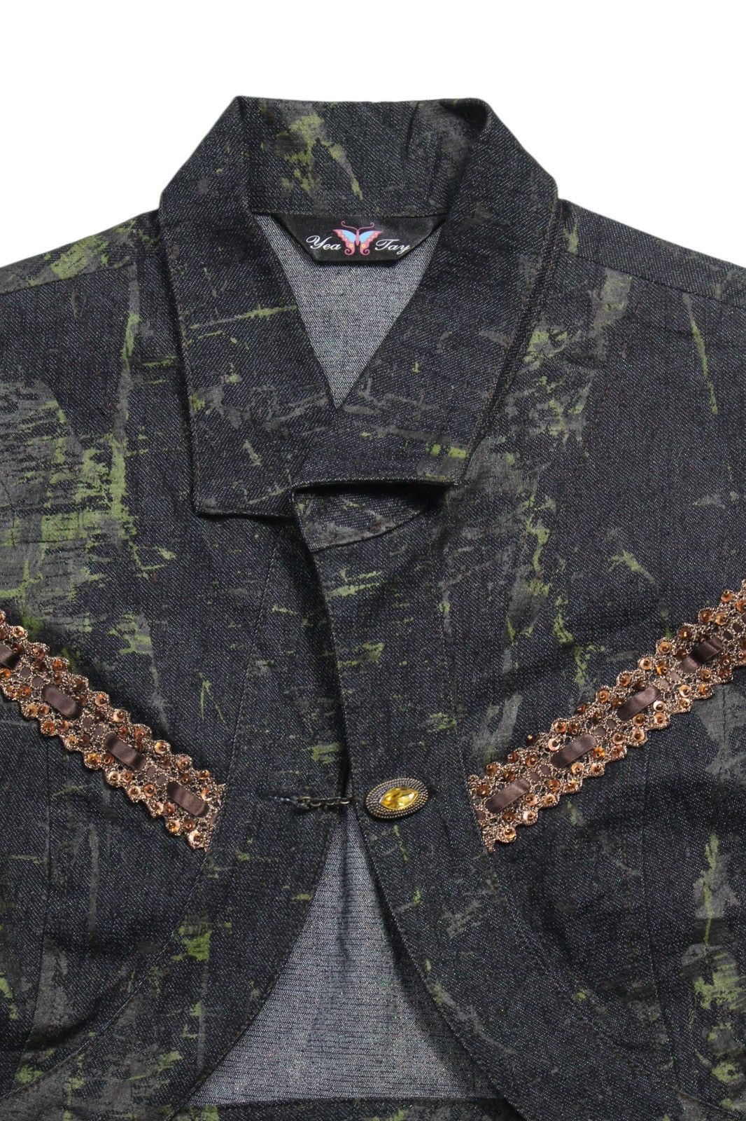 Hysteric Glamour 2000S YEA JAY CROP JACKET Size M / US 6-8 / IT 42-44 - 2 Thumbnail