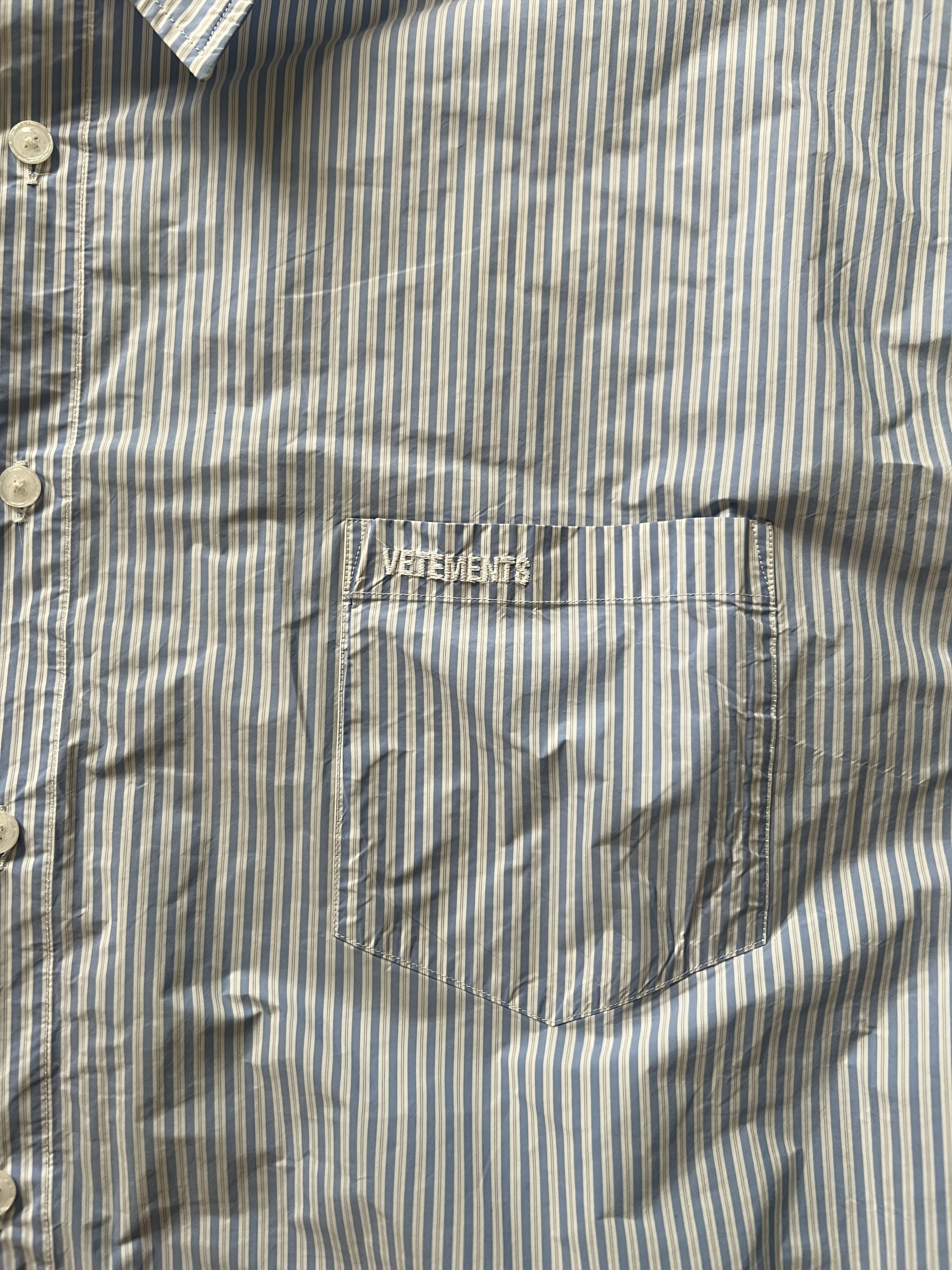 Vetements Vetements Striped Shirt Size US M / EU 48-50 / 2 - 5 Thumbnail