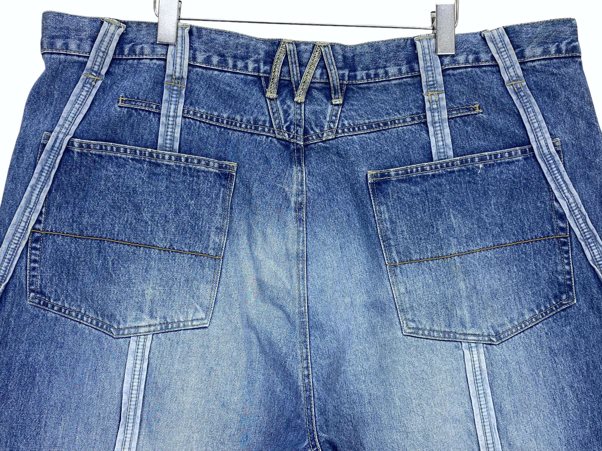 Marithe + Francois Girbaud Girbaud Denim Jeans Girbaud Baggy Big Size Hip Hop Jeans Size US 44 / EU 60 - 9 Thumbnail