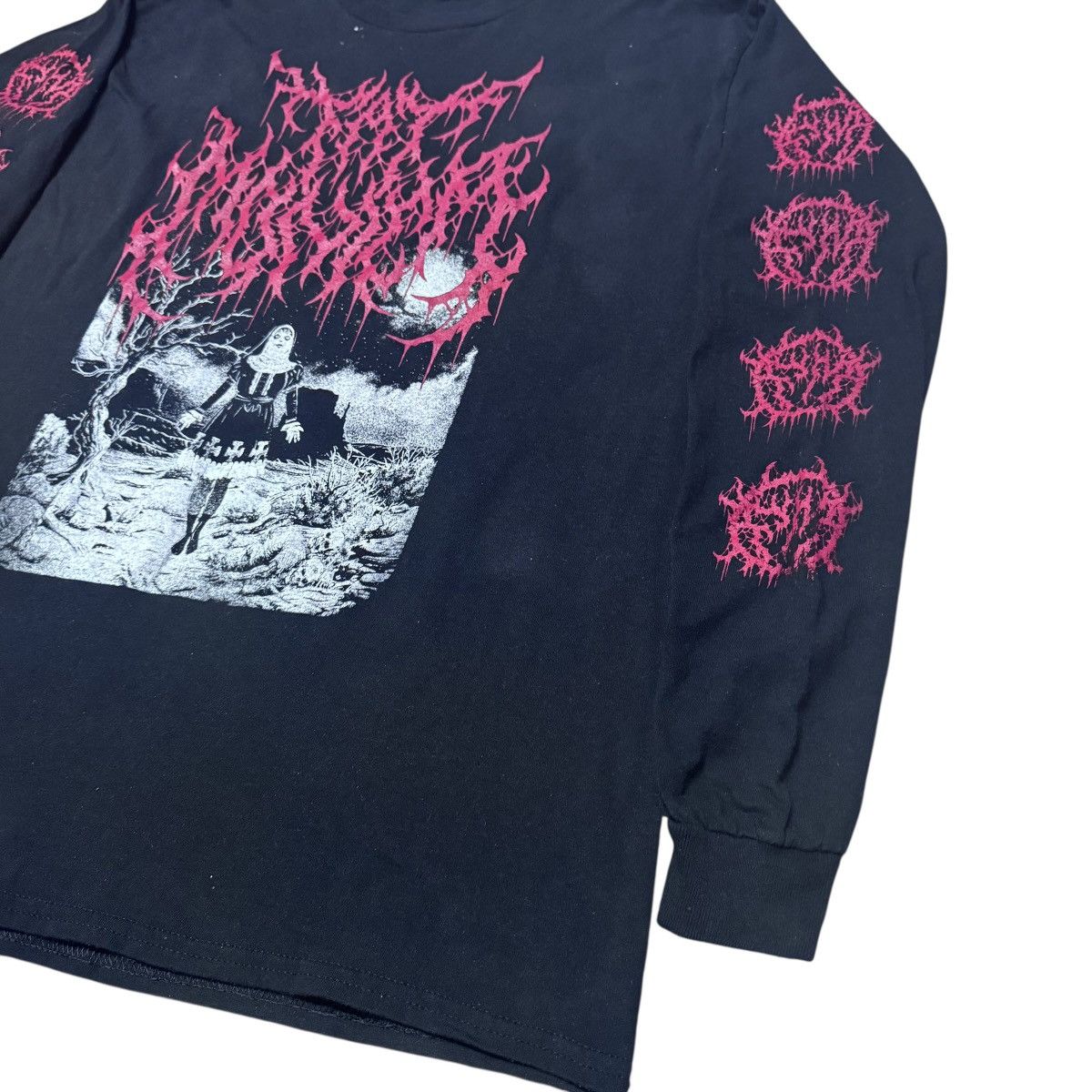 Band Tees Vintage Black Metal band Shirt Longsleeve Size US L / EU 52-54 / 3 - 3 Thumbnail