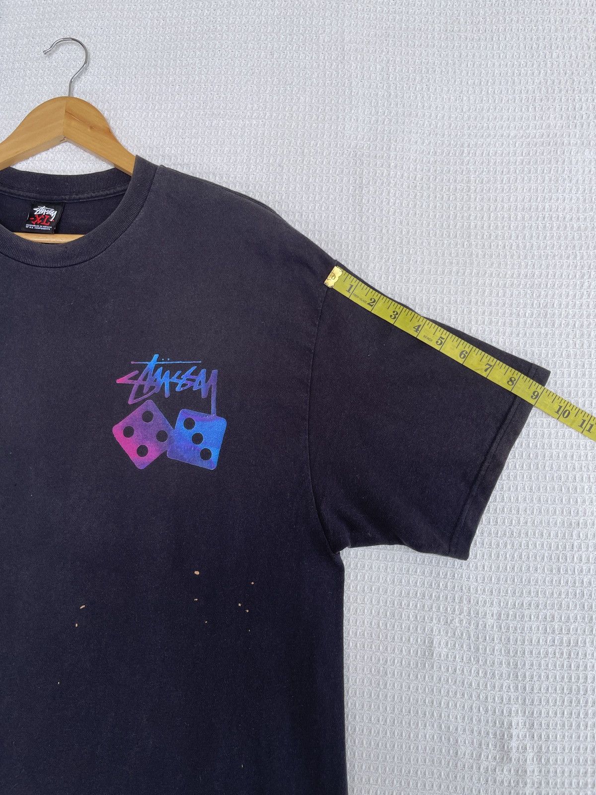 Stussy Rarest🔥Vintage Stussy Dice New York T-Shirt Size US XL / EU 56 / 4 - 12 Thumbnail