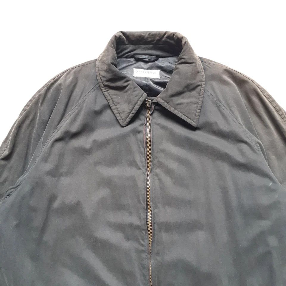 Giorgio Armani 80s GIORGIO ARMANI Le Collezioni Coat Jacket Vintage Size US XL / EU 56 / 4 - 2 Thumbnail