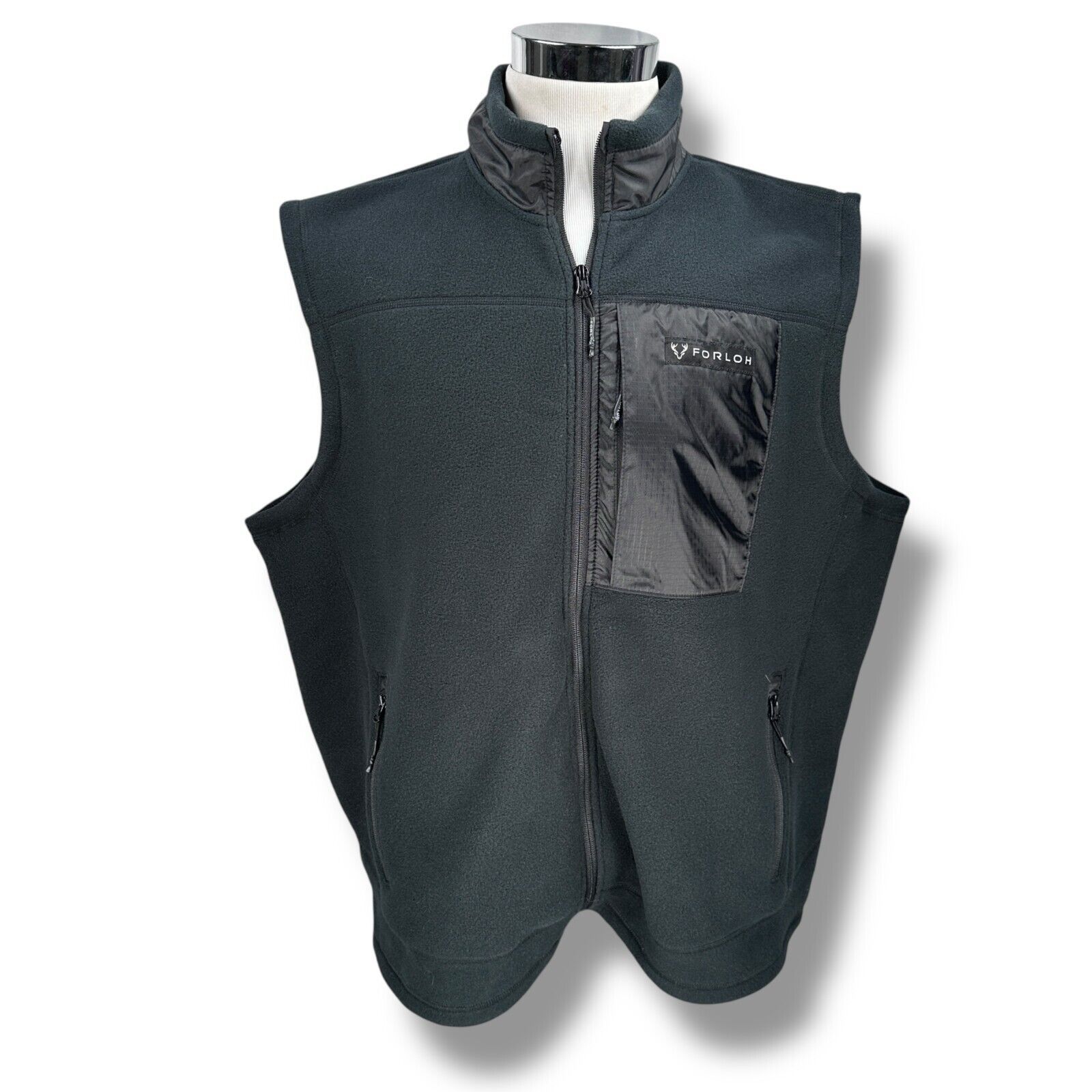 Other Forloh Raider Polartec Fleece Vest Men’s 3XL Black Full Zip Size US XXL / EU 58 / 5 - 1 Thumbnail