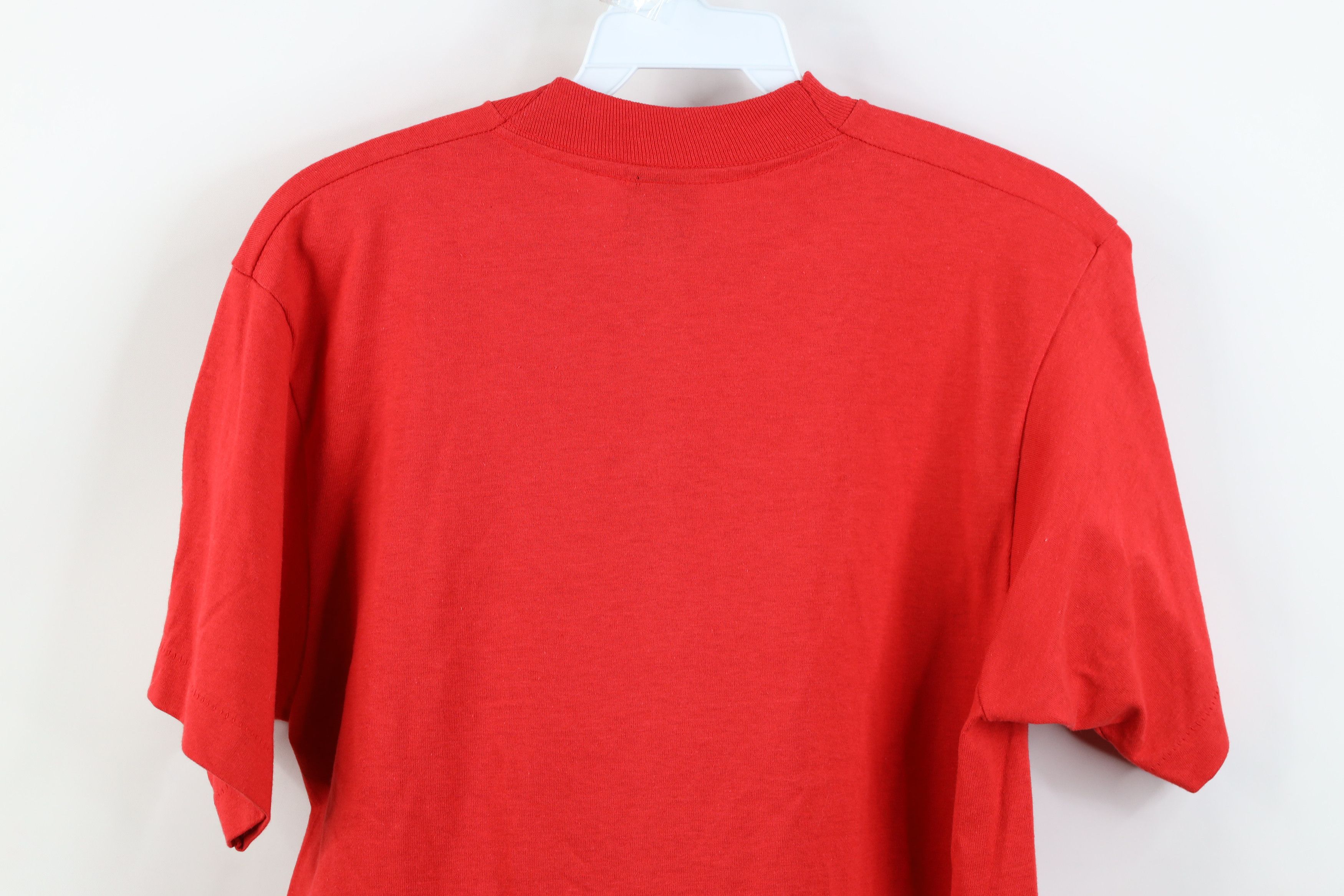 Vintage Vintage 80s Caricature Steve Yzerman Red Wings T-Shirt Size US M / EU 48-50 / 2 - 12 Thumbnail