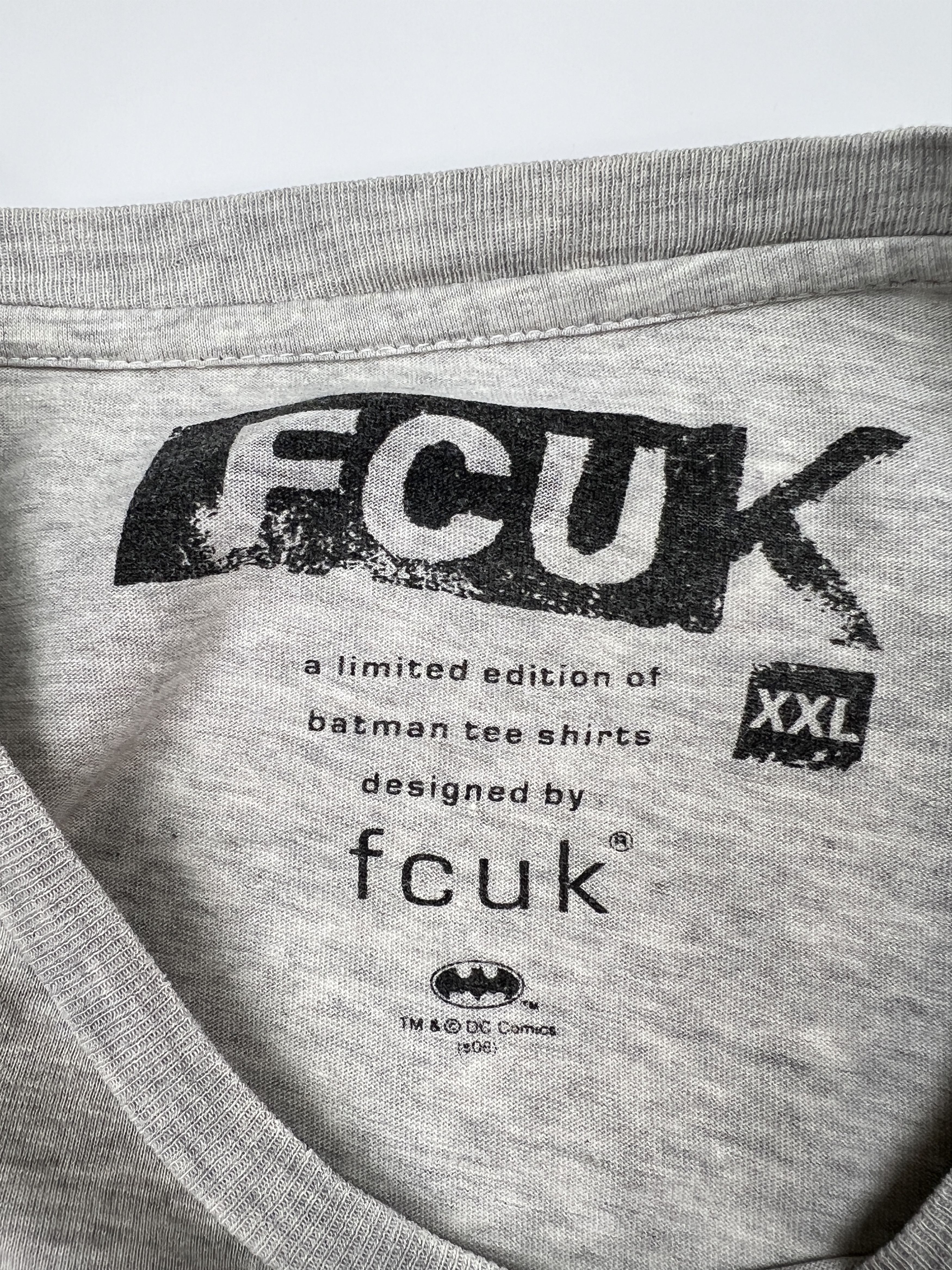 DC Comics × FCUK × Vintage Vintage 2008 FCUK DC Comics Joker Graphic Tee Size US XXL / EU 58 / 5 - 5 Thumbnail