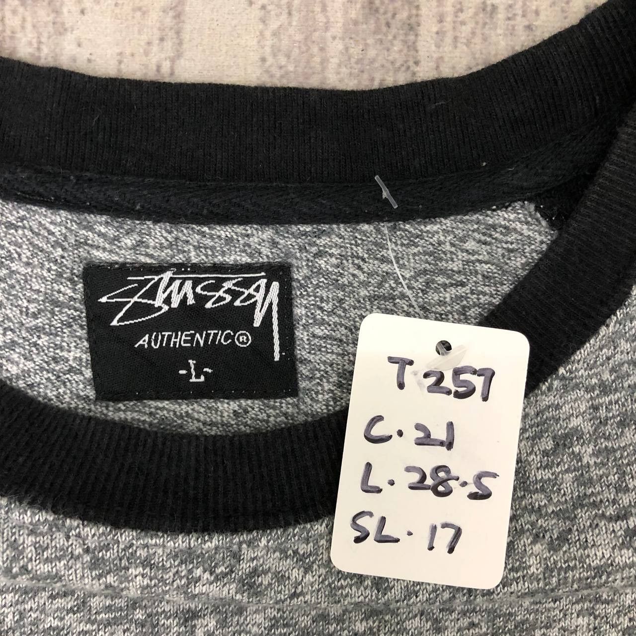 Stussy T257 90s STUSSY TROOPS SKATE TEE Size US L / EU 52-54 / 3 - 5 Thumbnail