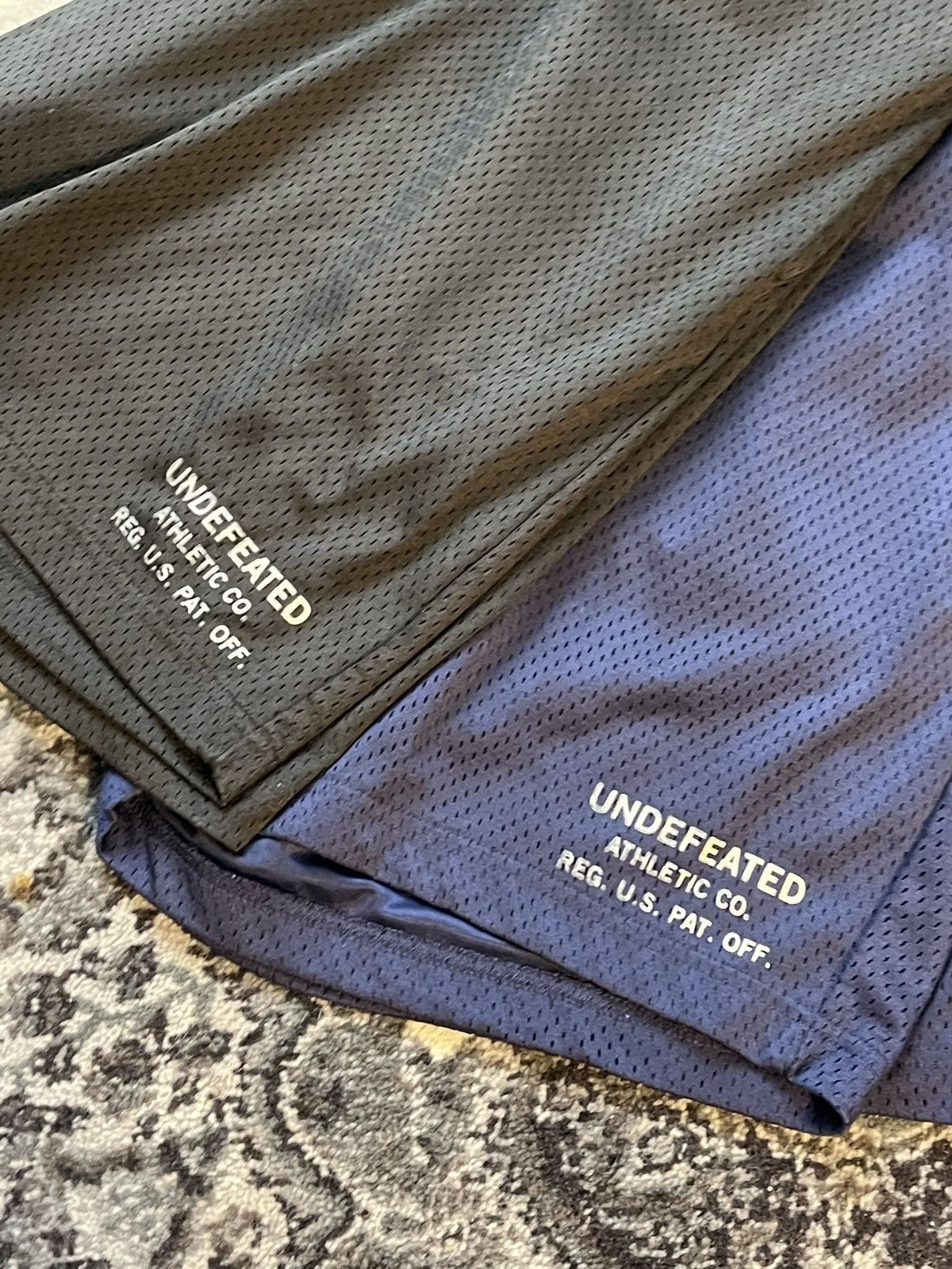 Undefeated Undefeated Mesh Shorts Black and Blue Bundle Size XL Size US 36 / EU 52 - 2 Thumbnail