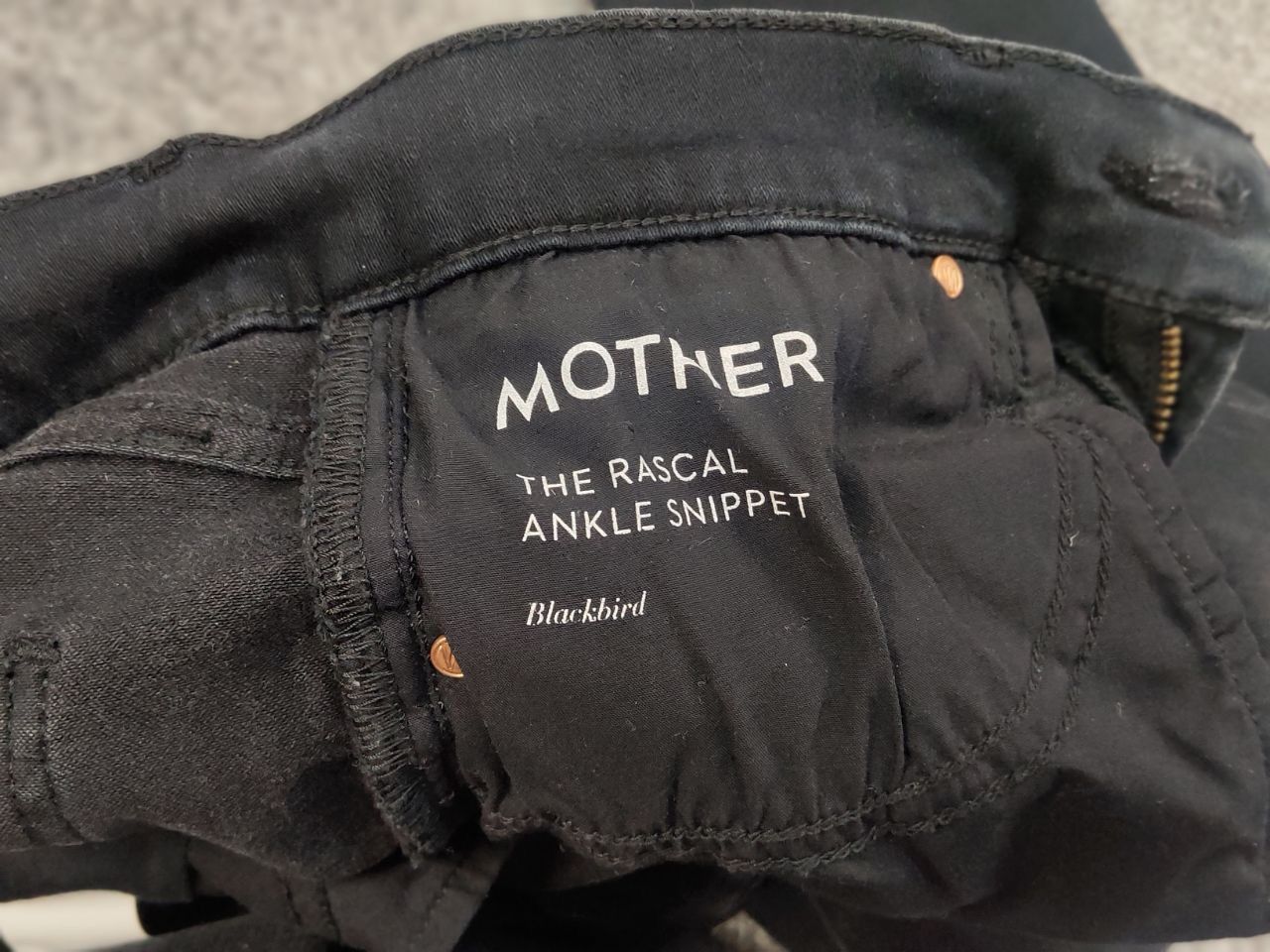 MOTHER Mother Design rascal ankle snippet Black Denim Jeans Size 26" / US 2 / IT 38 - 20 Thumbnail