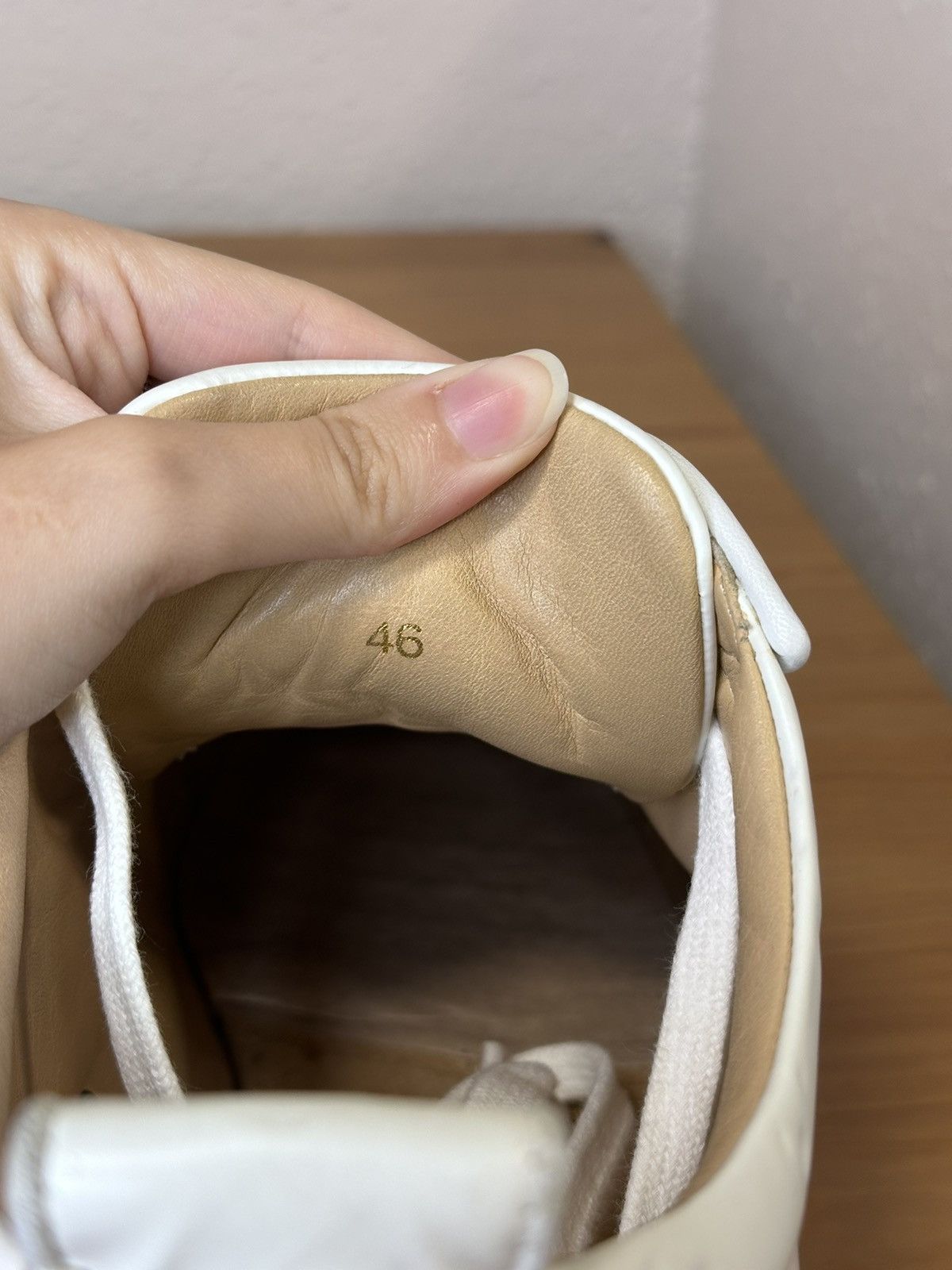 Christian Louboutin Christian Louboutin White Leather Rantulow Sneakers Size US 13 / EU 46 - 9 Thumbnail