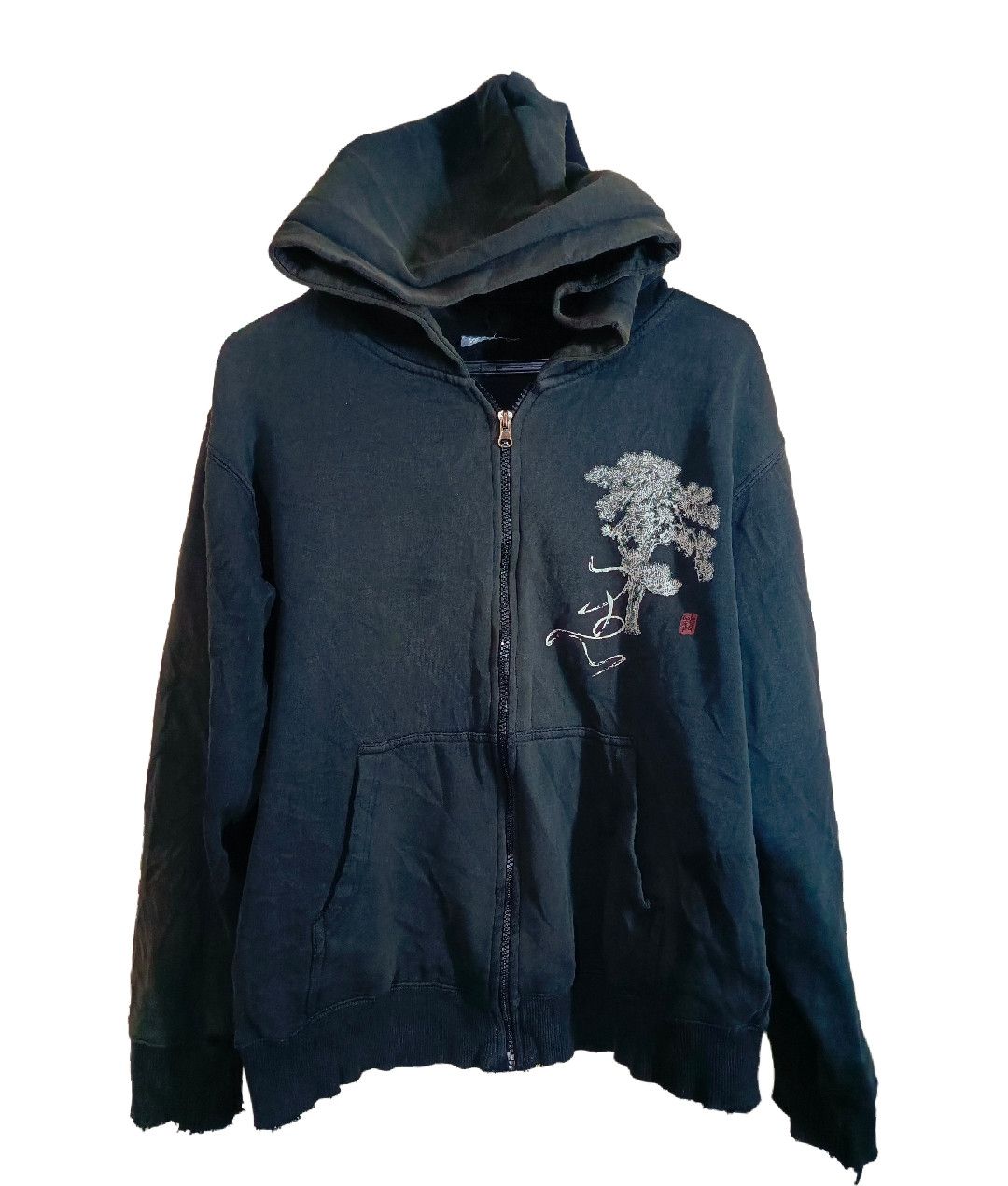 Karakuri Tamashii Karakuri Tamashi Flaming Bird Zip Up Hoodie Size US M / EU 48-50 / 2 - 2 Thumbnail