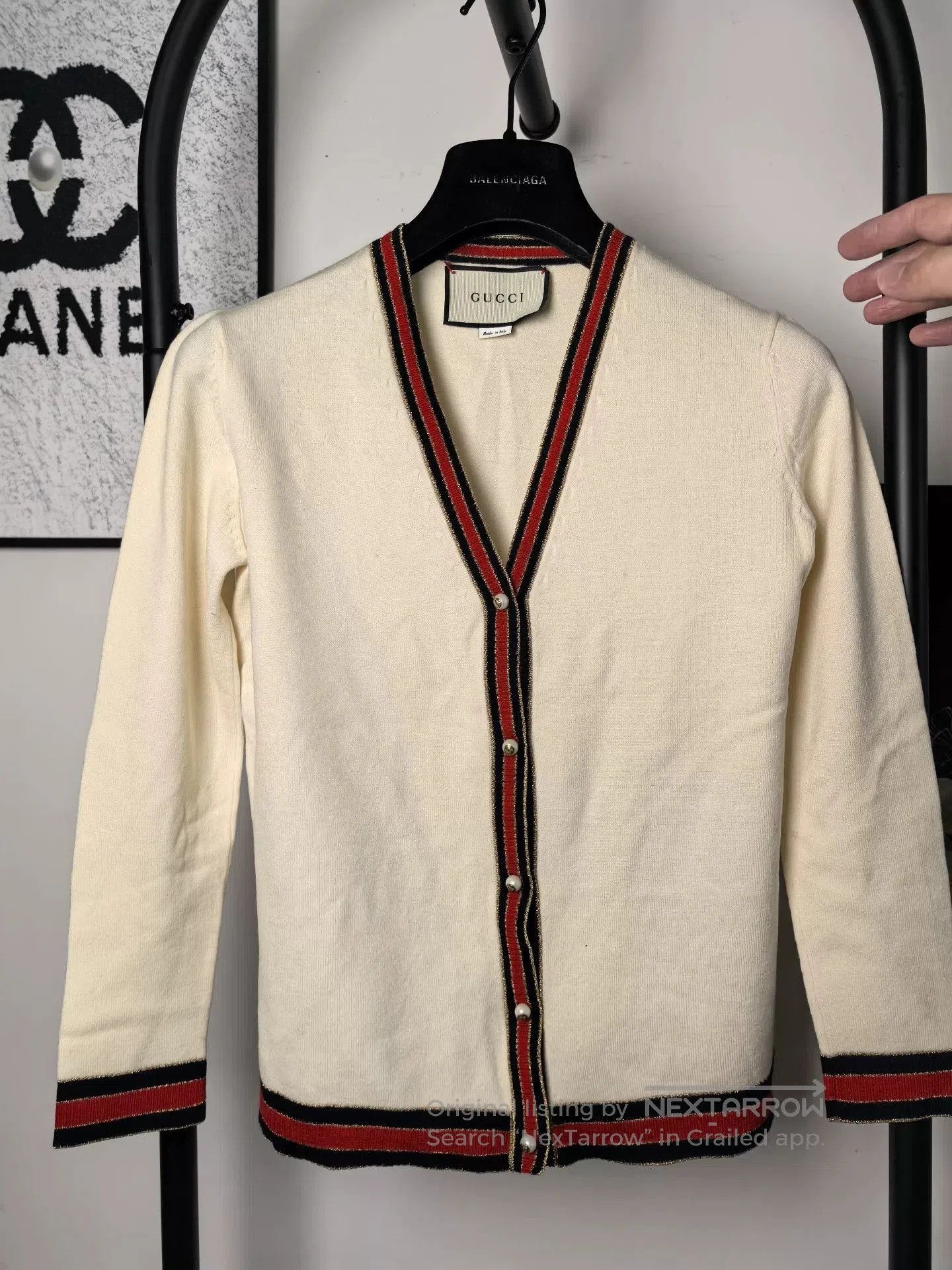 Gucci Authentic Gucci Knit Cardigan Sweater. Size US M / EU 48-50 / 2 - 1 Thumbnail