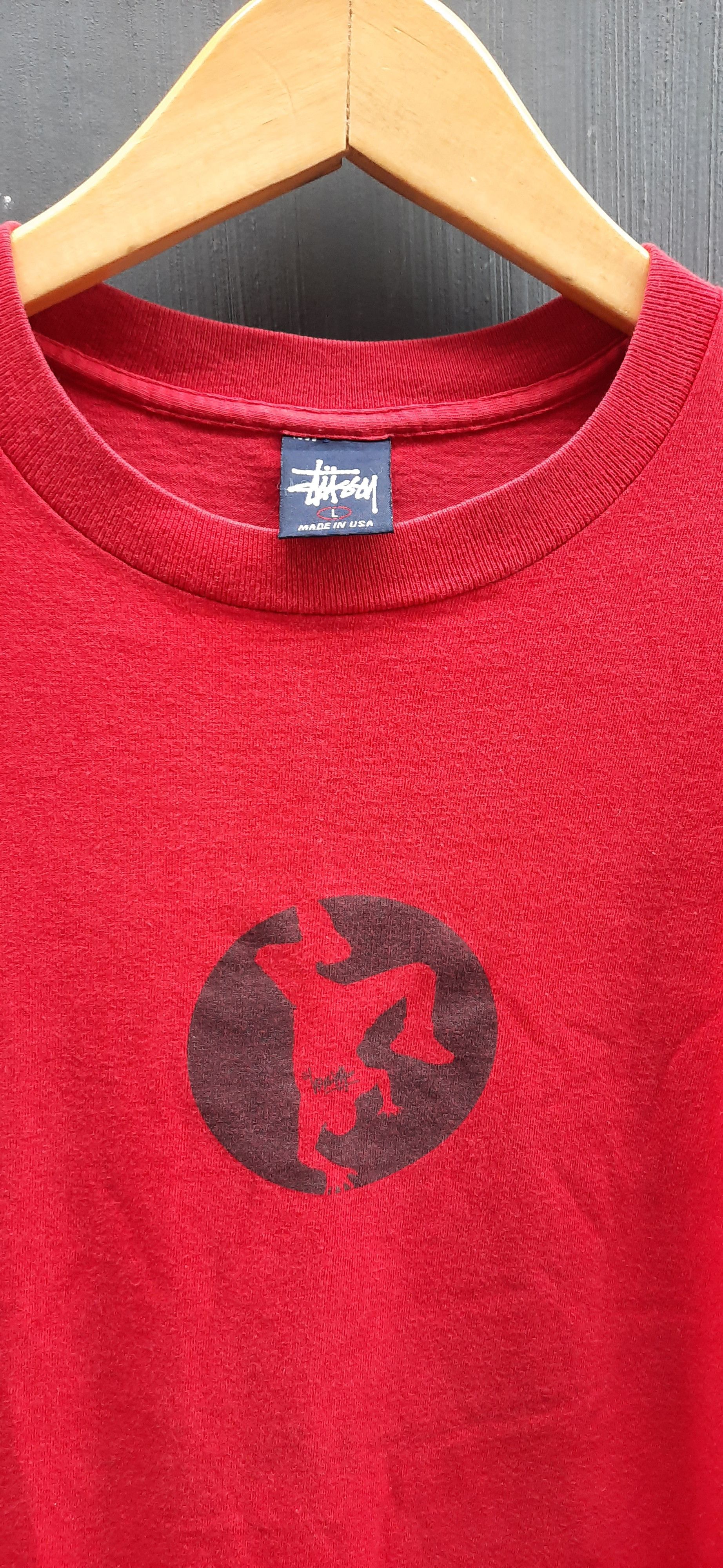 Stussy Vintage Stussy Tshirt Break Dance Photo Tee 90s Size US L / EU 52-54 / 3 - 2 Thumbnail