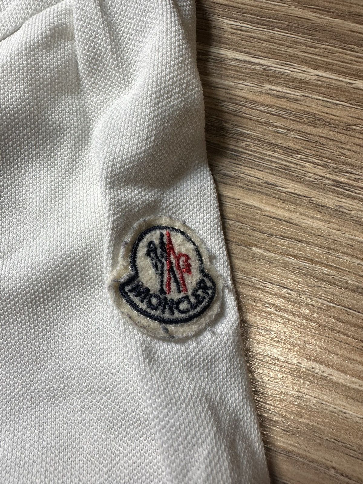 Moncler × Vintage Moncler Vintage Polo Size US M / EU 48-50 / 2 - 2 Thumbnail