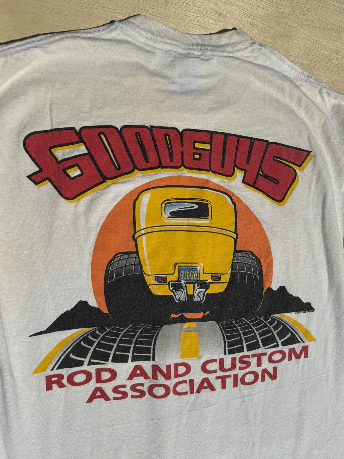 Ford × Vintage 1997 Hot Rod Car Show Vintage 90’s Neon AOP T-Shirt Size US M / EU 48-50 / 2 - 10 Thumbnail